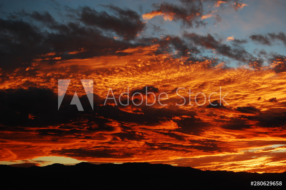 Mexico city Sunset 
