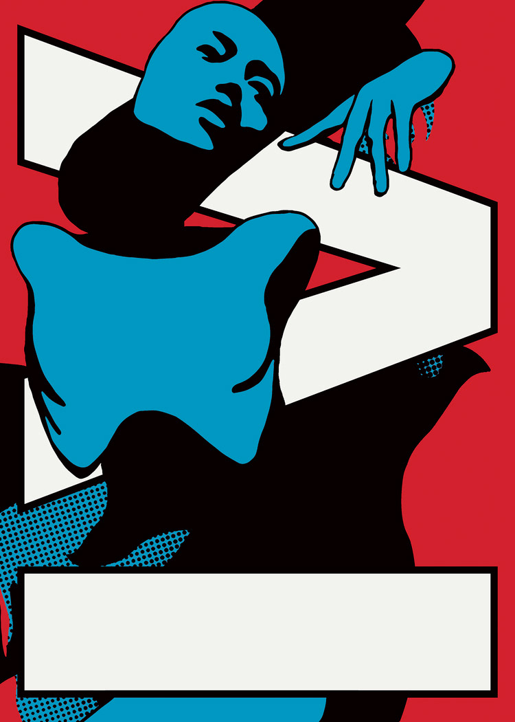 Artwork created for Blank Space's exhibition Robots