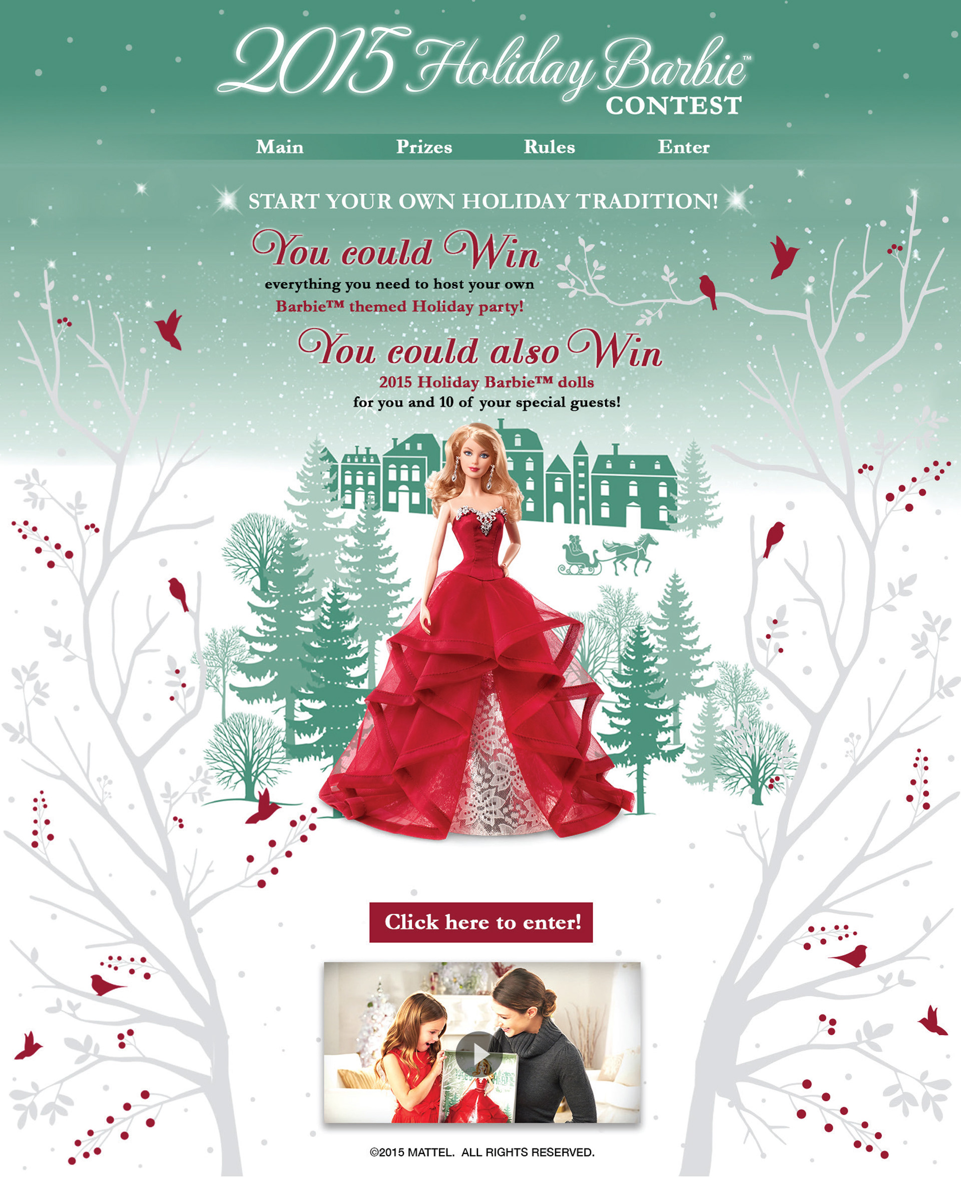 Full view of the homepage