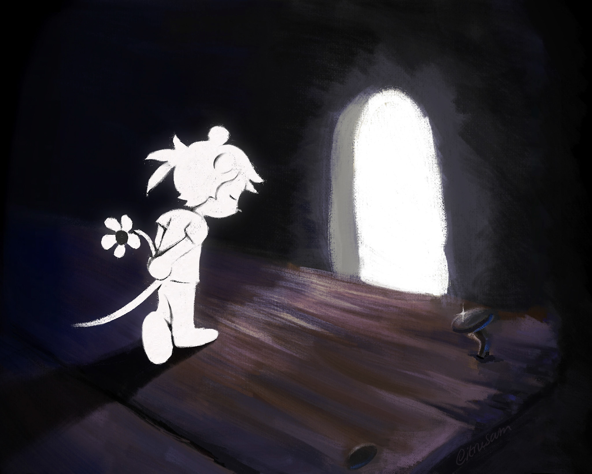 mousy
