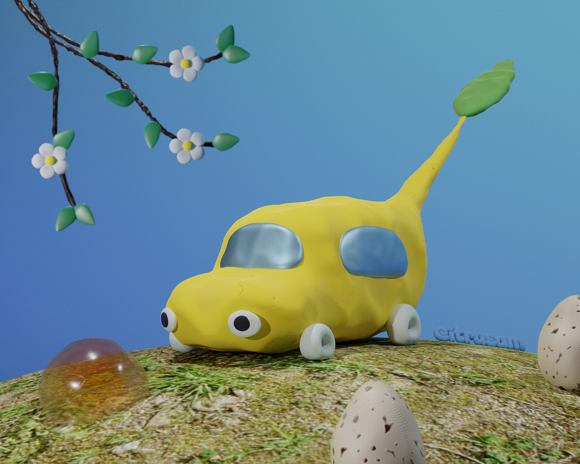 pikmin car