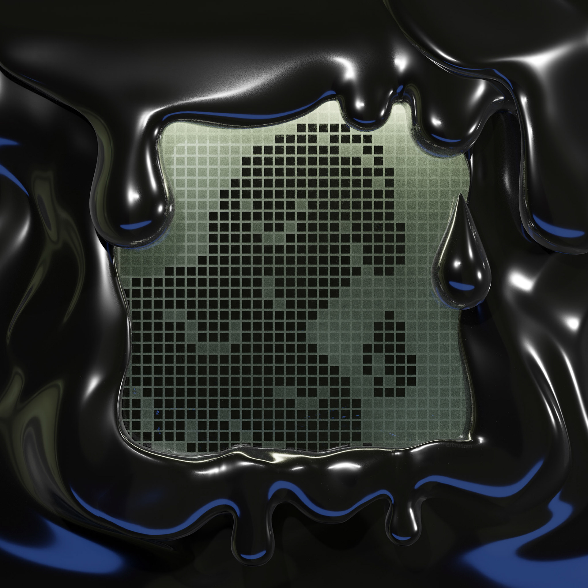 sludge display