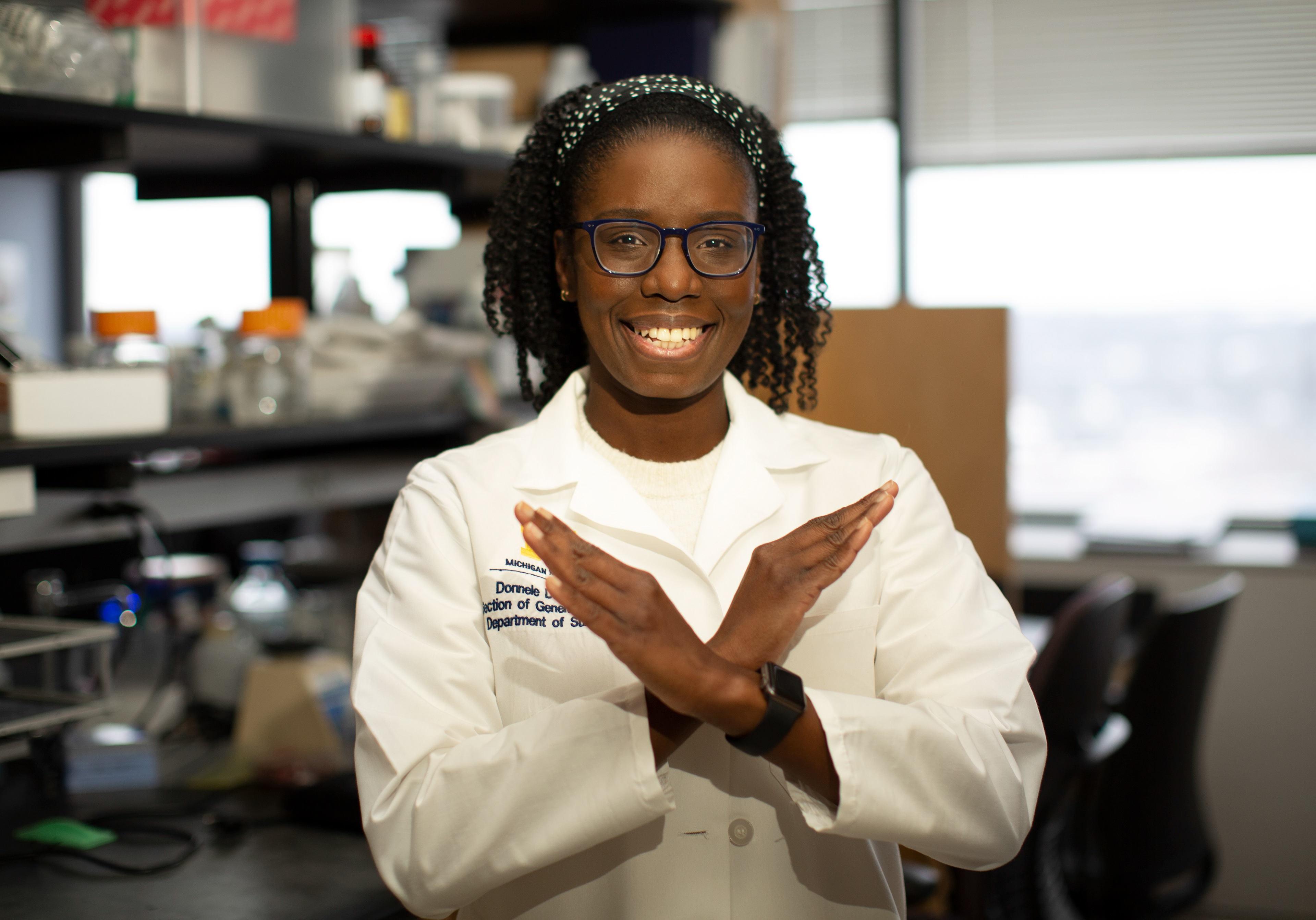 “We can continue to break biases in our field by intentionally mentoring and sponsoring the next generation of women in medicine and science.”  Donnele Daley, MD Surgery