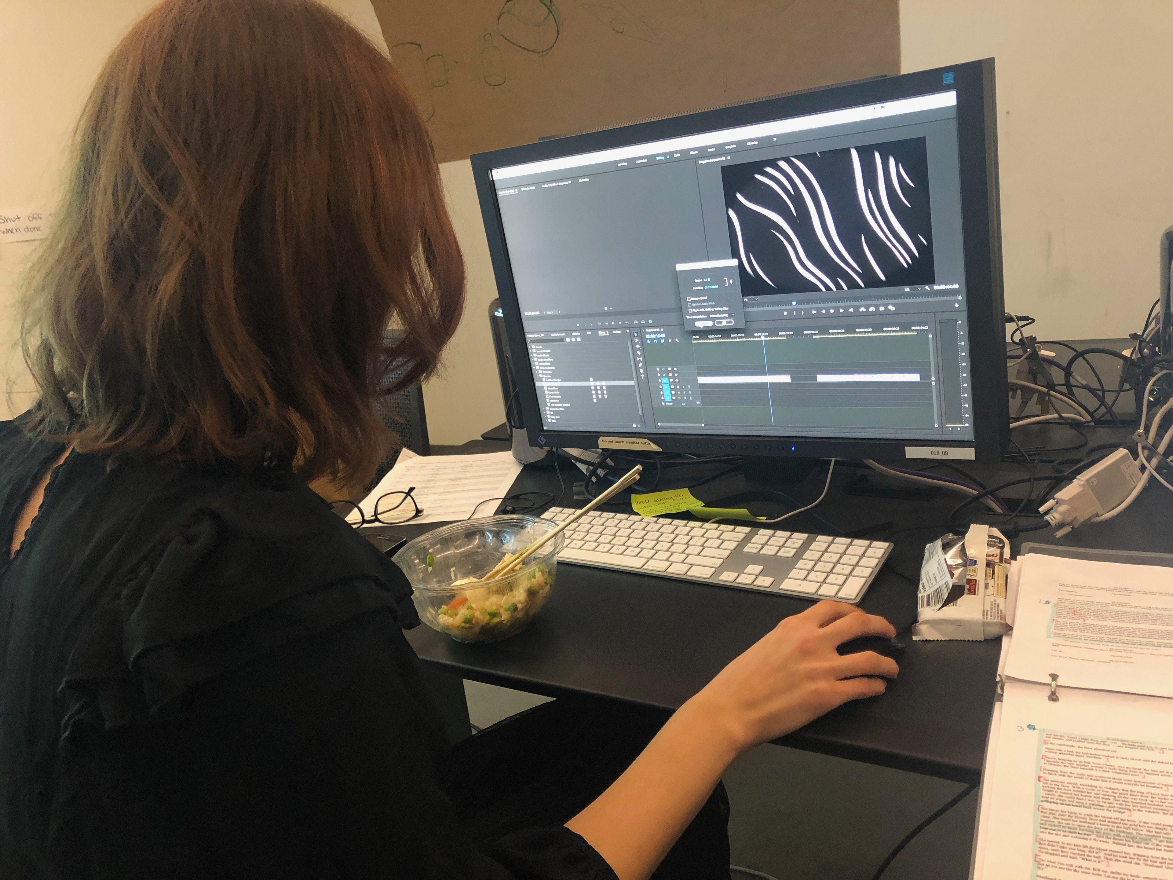 working on those final edits