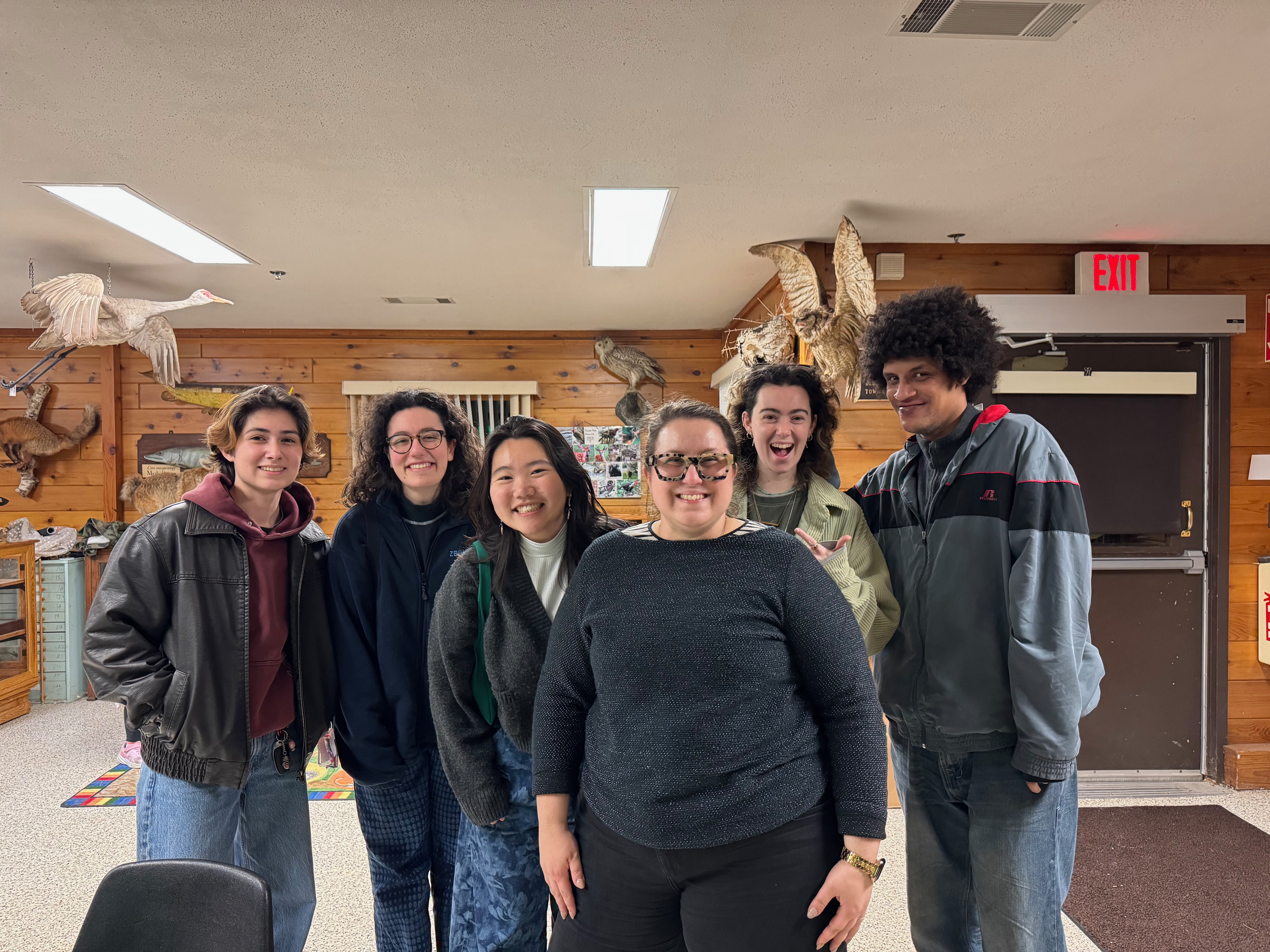 Some of my former students joined for the screening