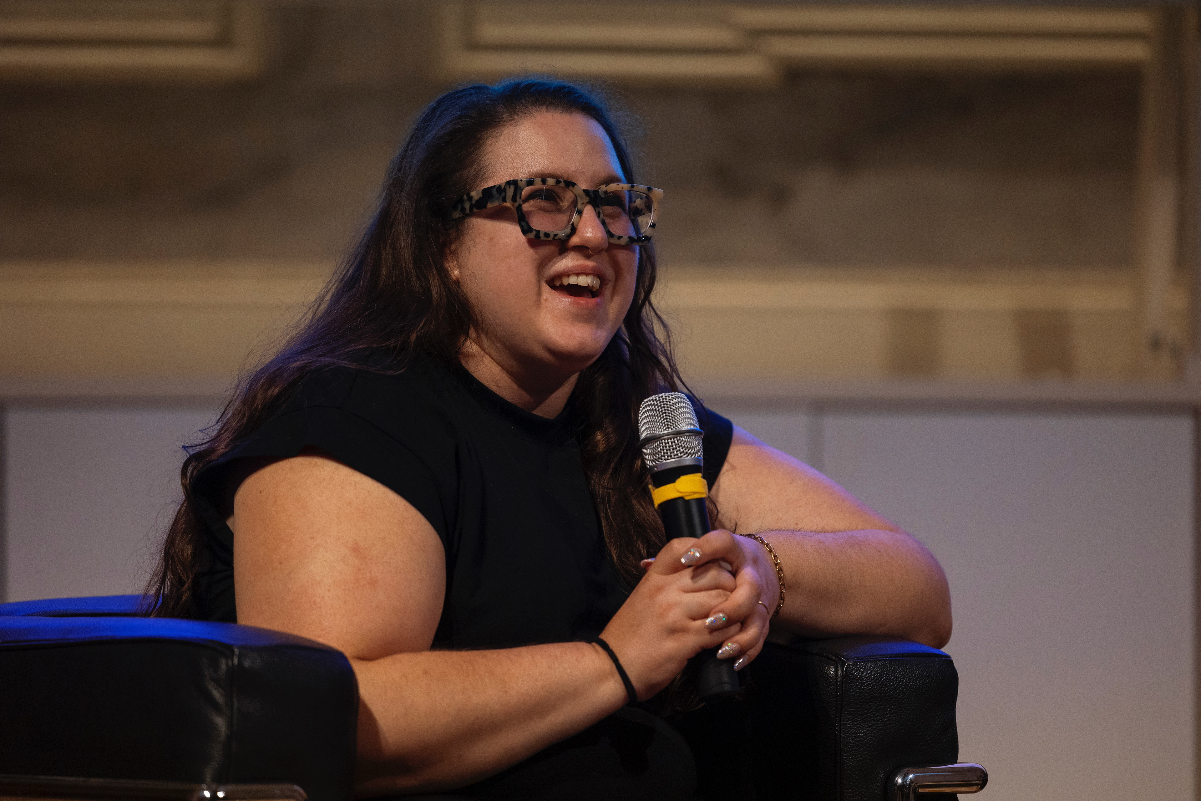 After screening Q&A - photo credit Federico Vespignani