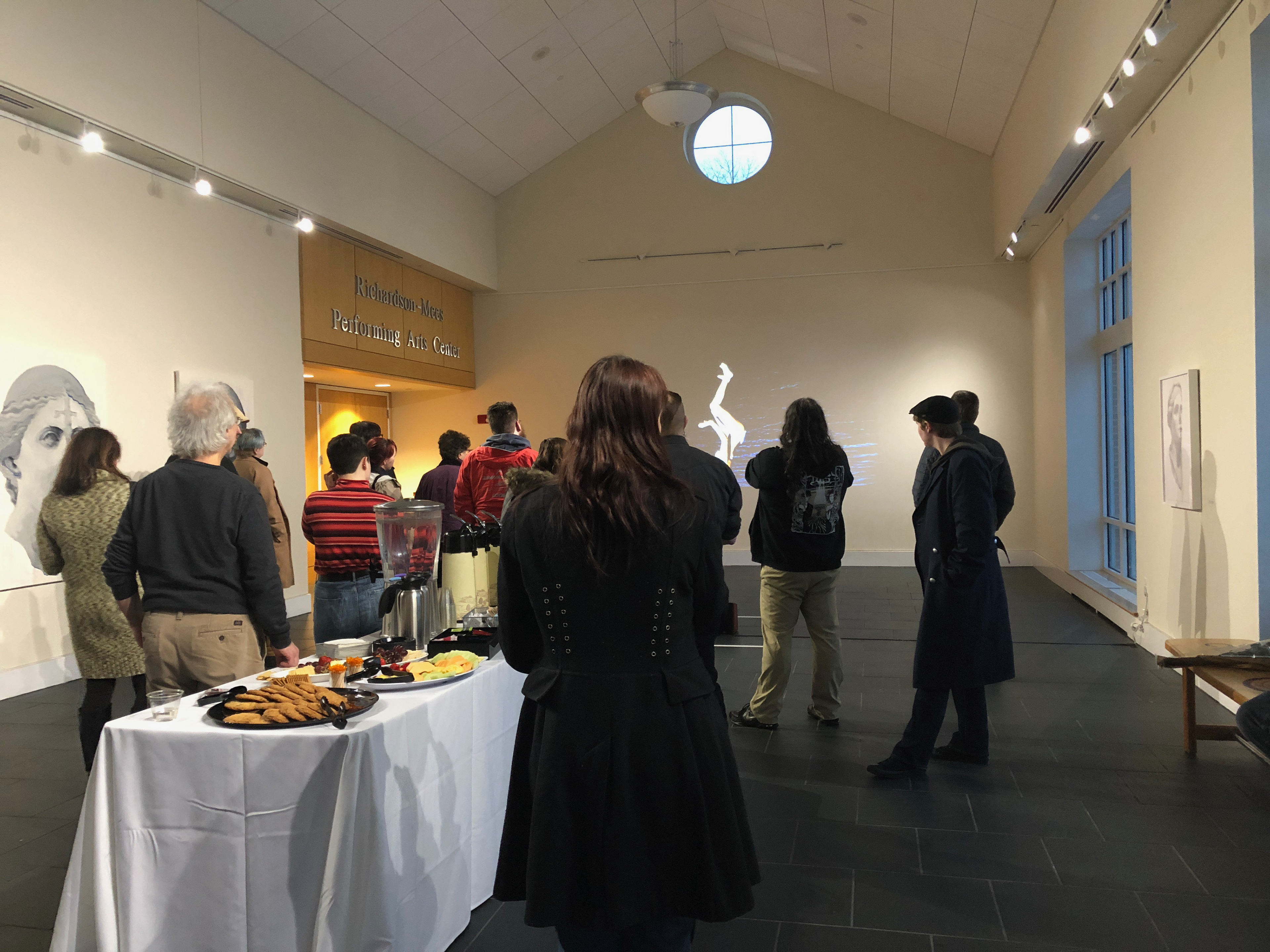reception at Conant & Williams Gallery