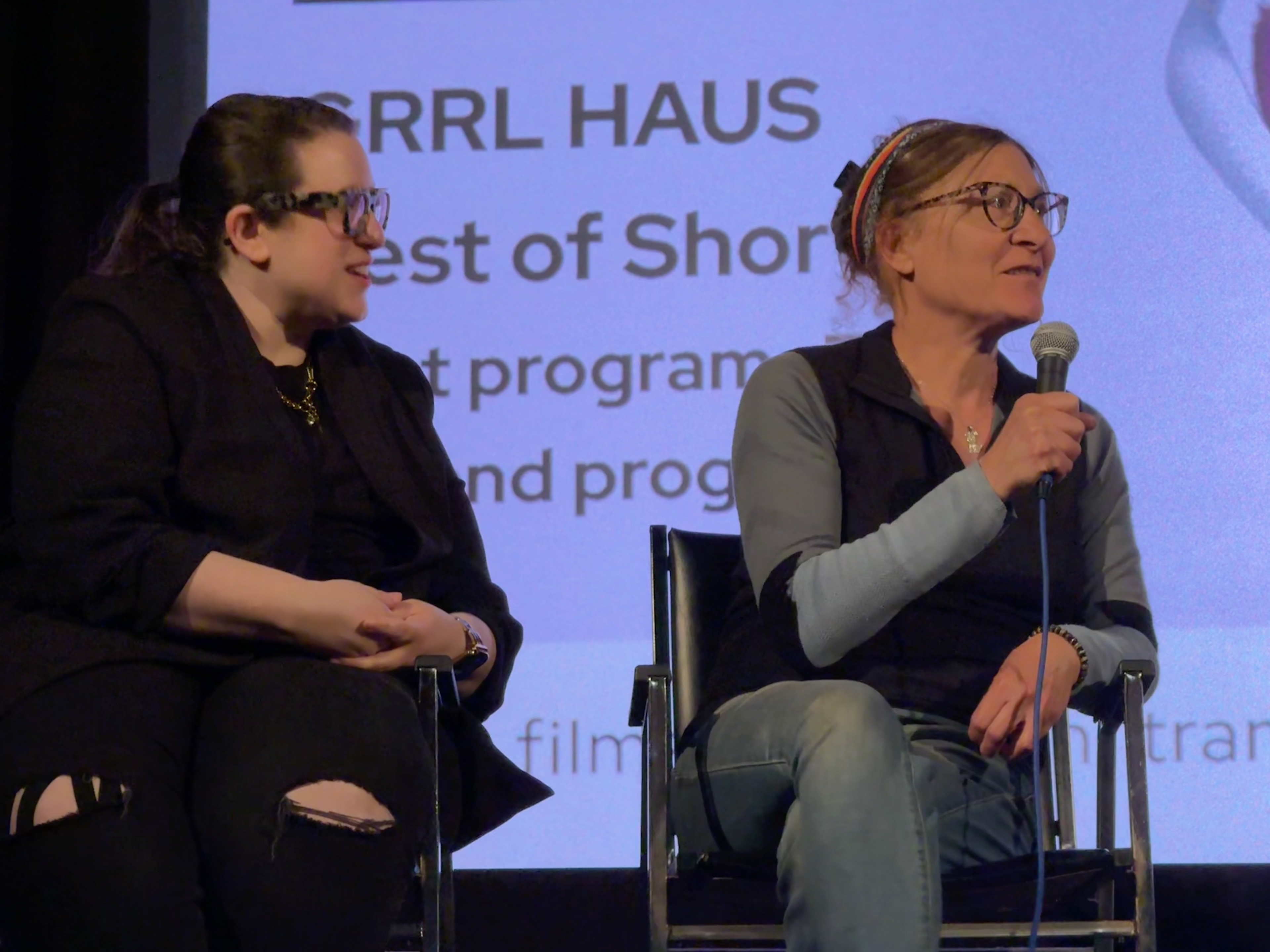 sharing the stage with the incredible Gina Kamentsky