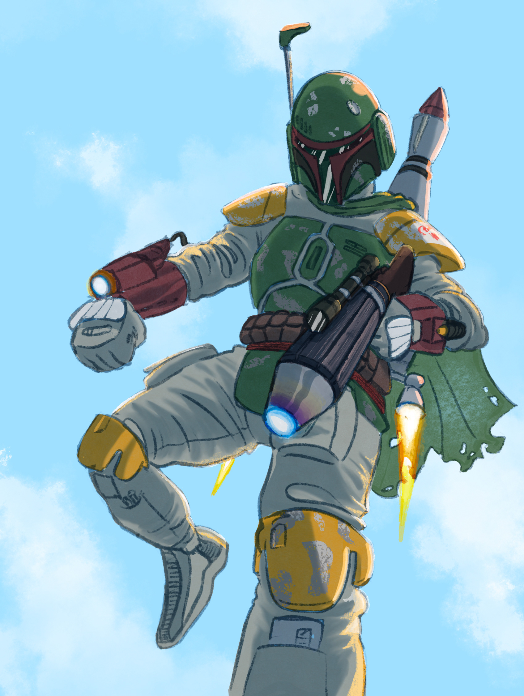 We now have confirmation that Boba Fett's armor is officially the coolest thing about the entire character.
