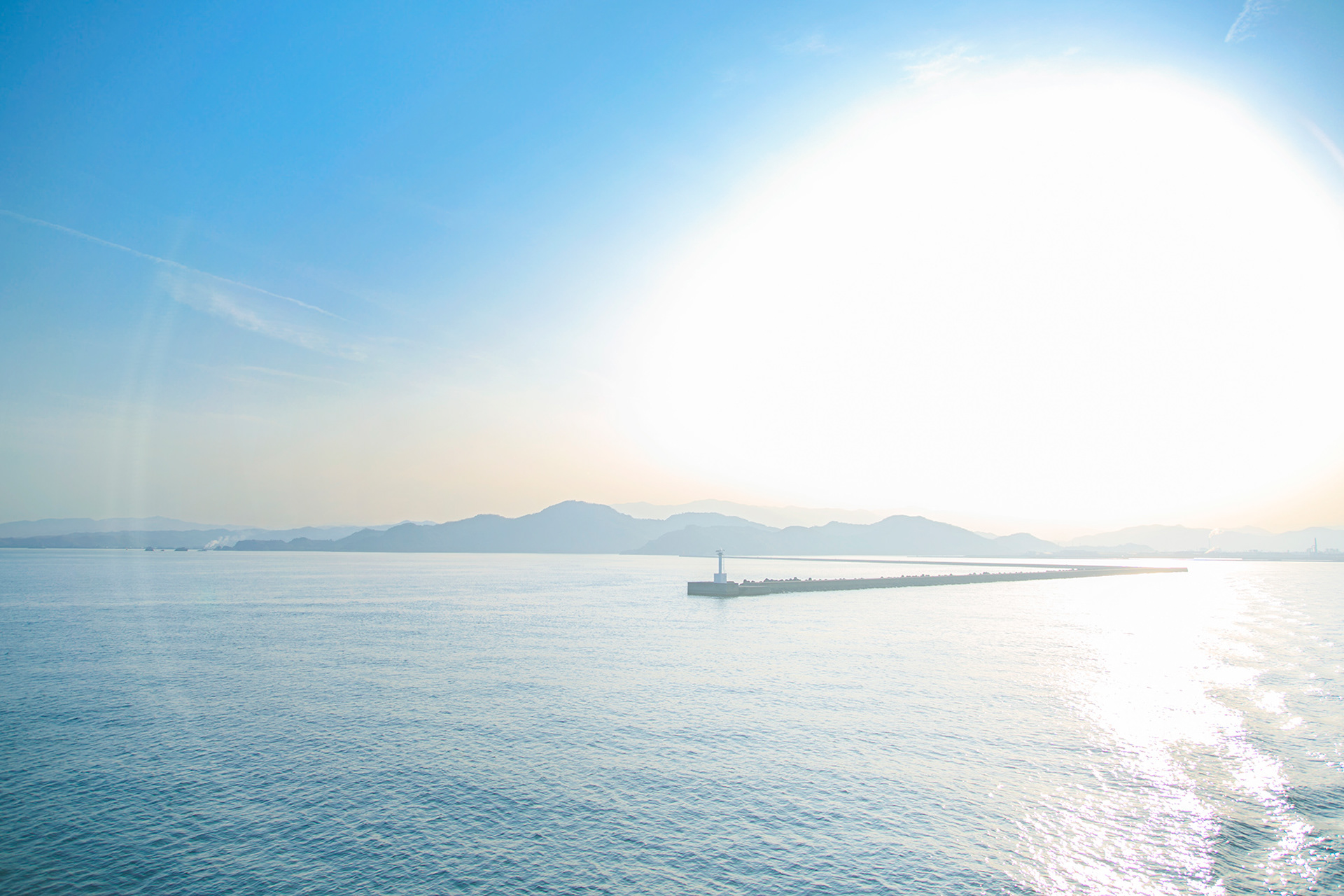 和歌山と徳島の間の海