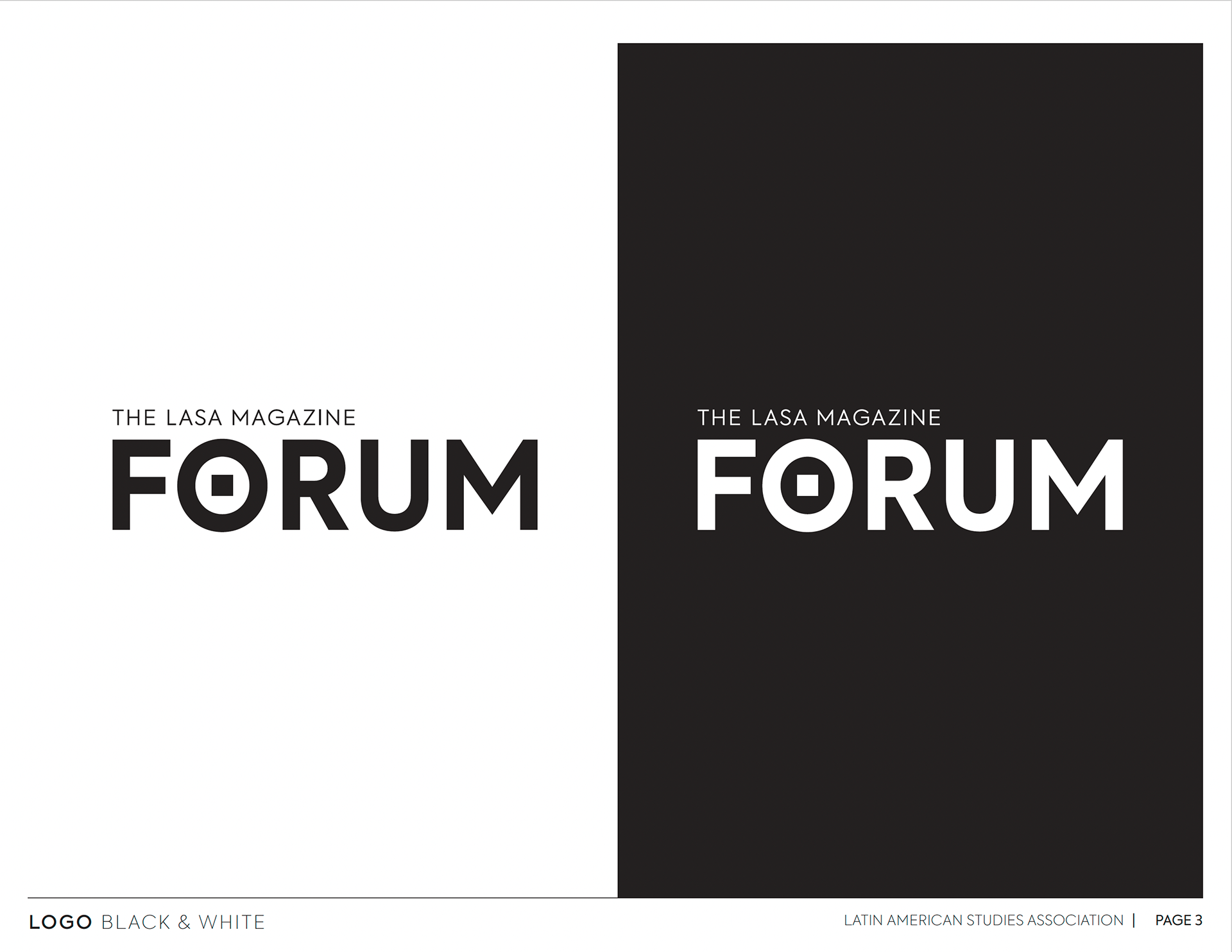 Latin American Studies Association - Brand Manual