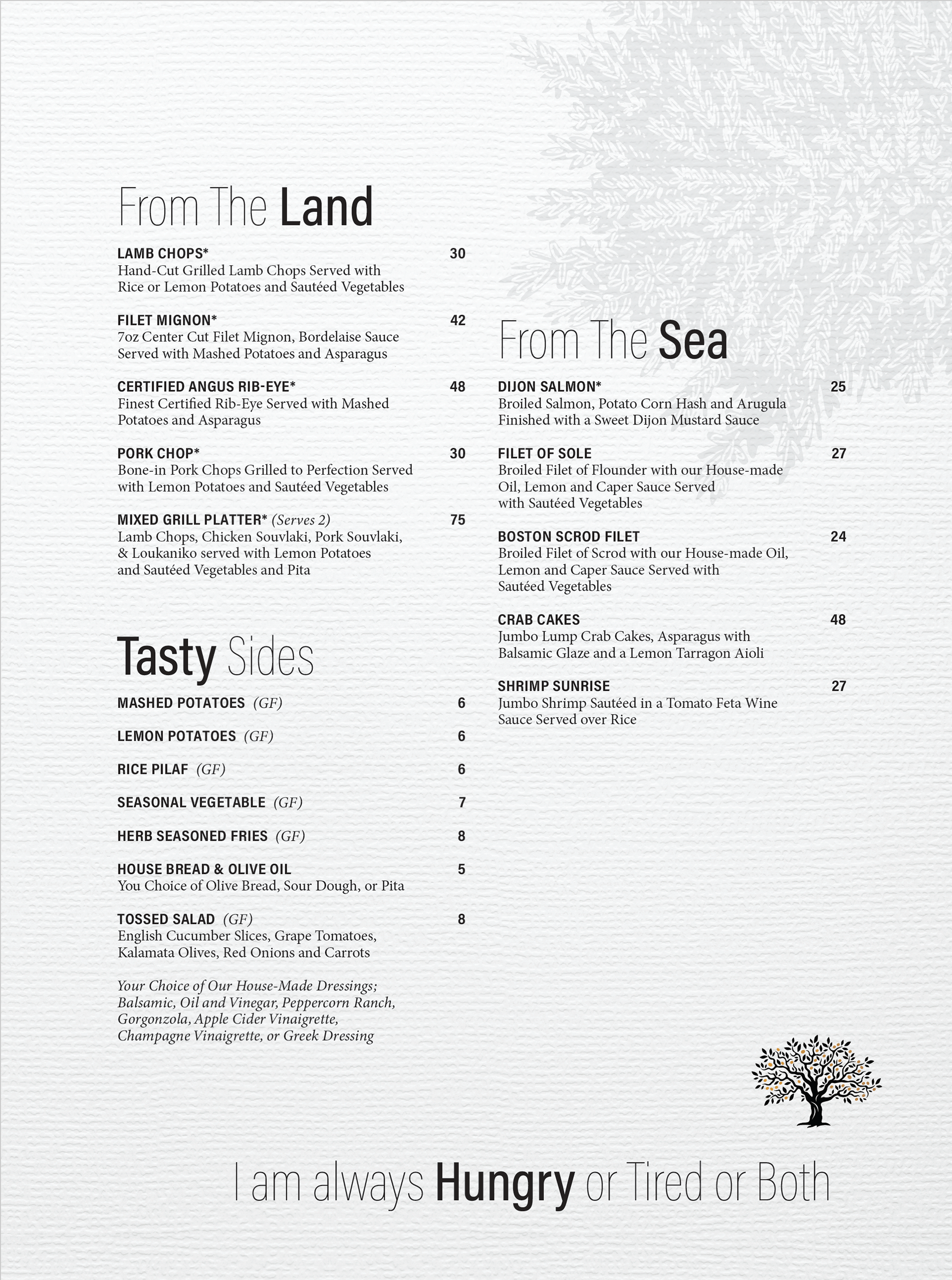 Dinner Menu Design - Page 4