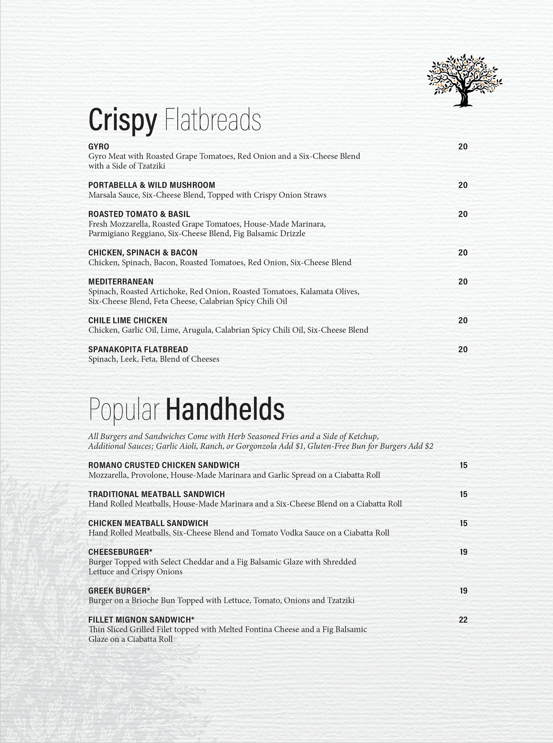 Dinner Menu Design - Page 3
