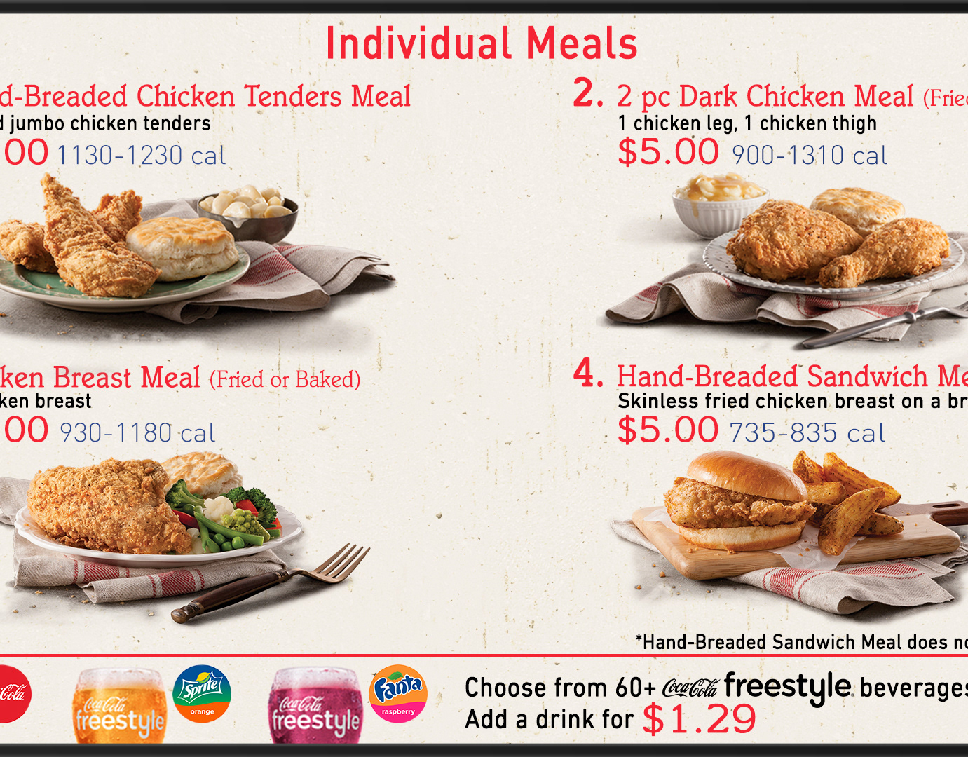 Grant Harwell - Freddy's® Menu Redesign