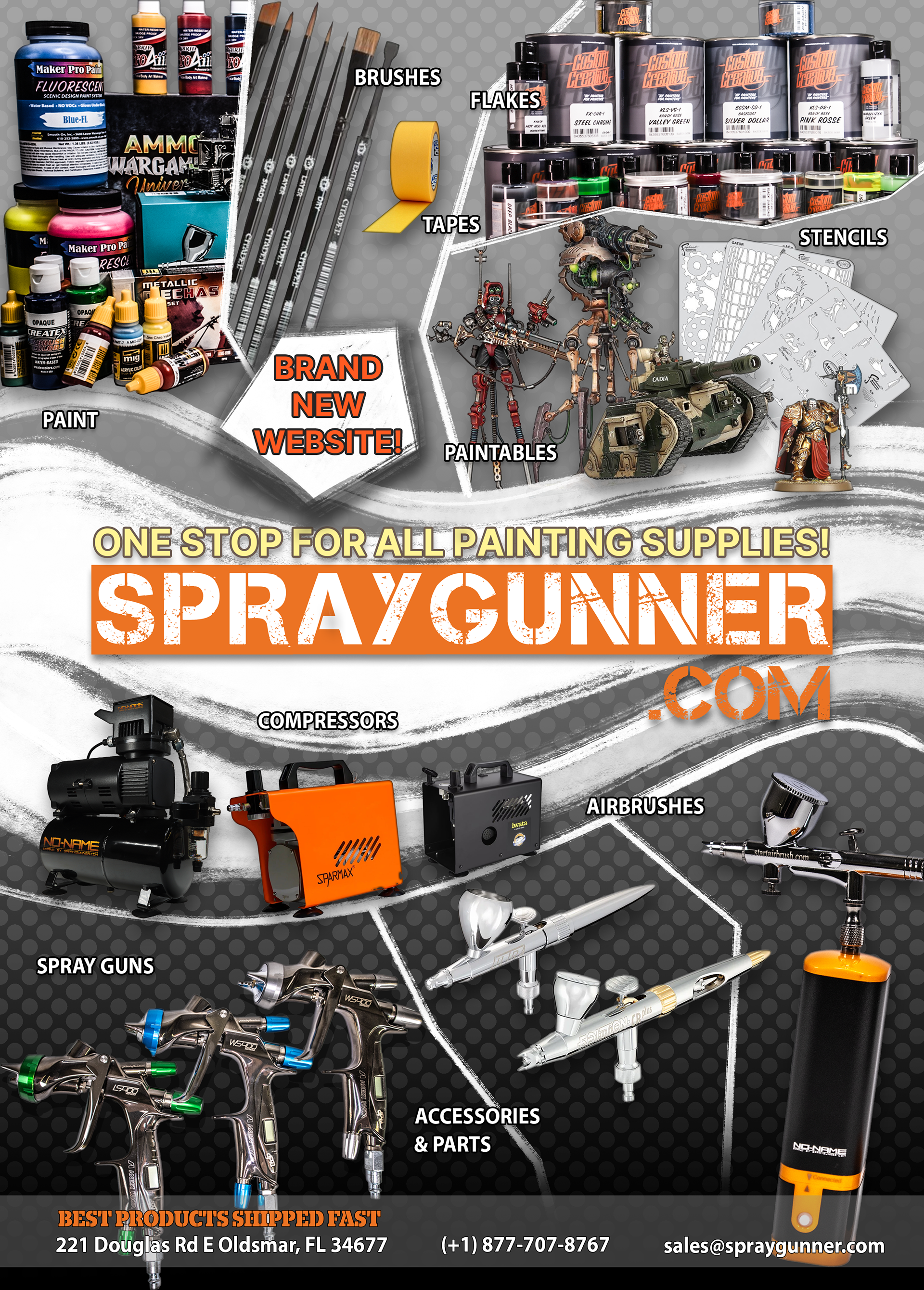 Magazine ad in Airbrush Step by Step Magazine