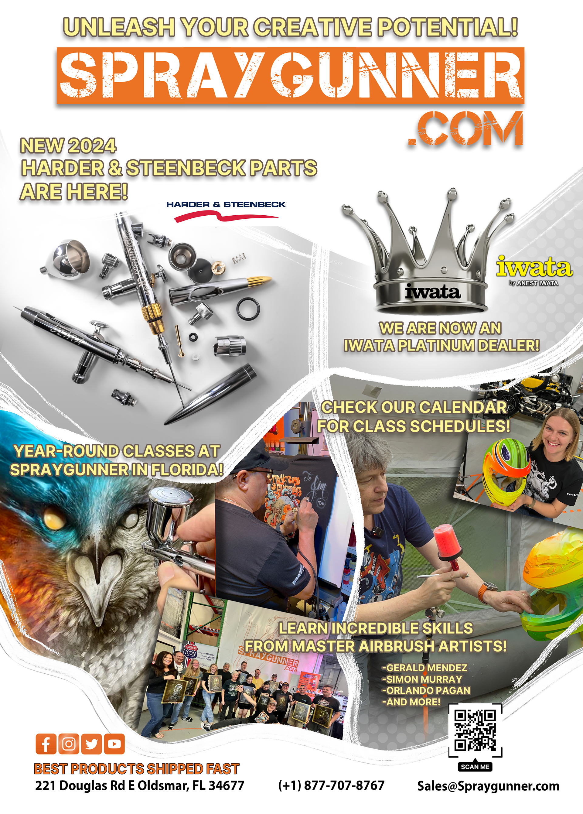 Magazine ad in Airbrush Step by Step Magazine