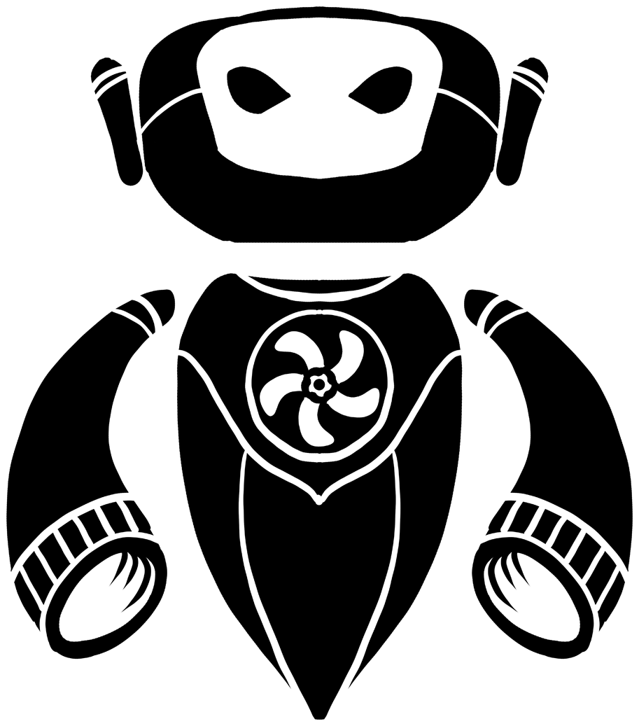 Mascot Logo for Master Blaster Compact Compressor