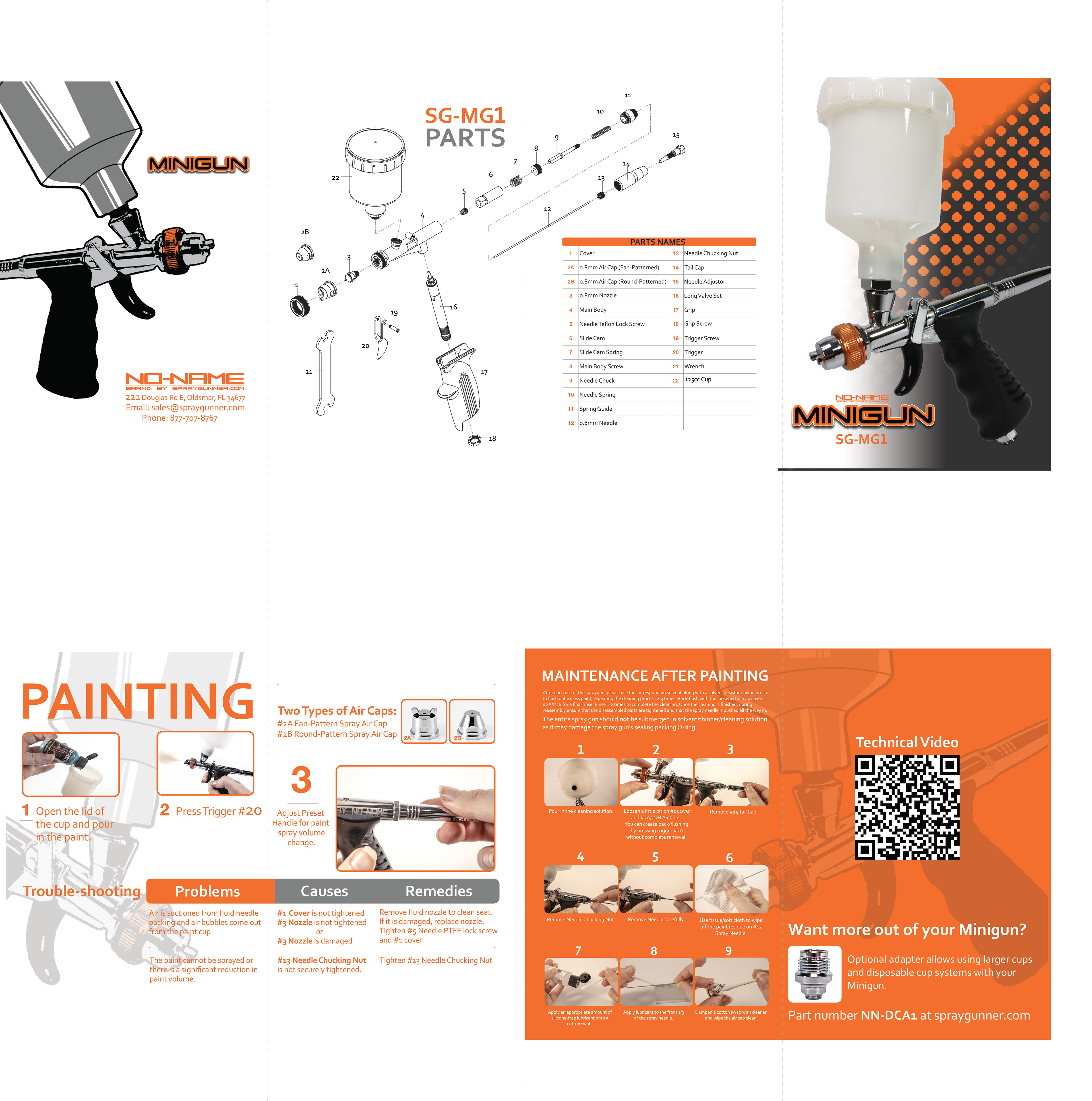 New Minigun Manual Design
