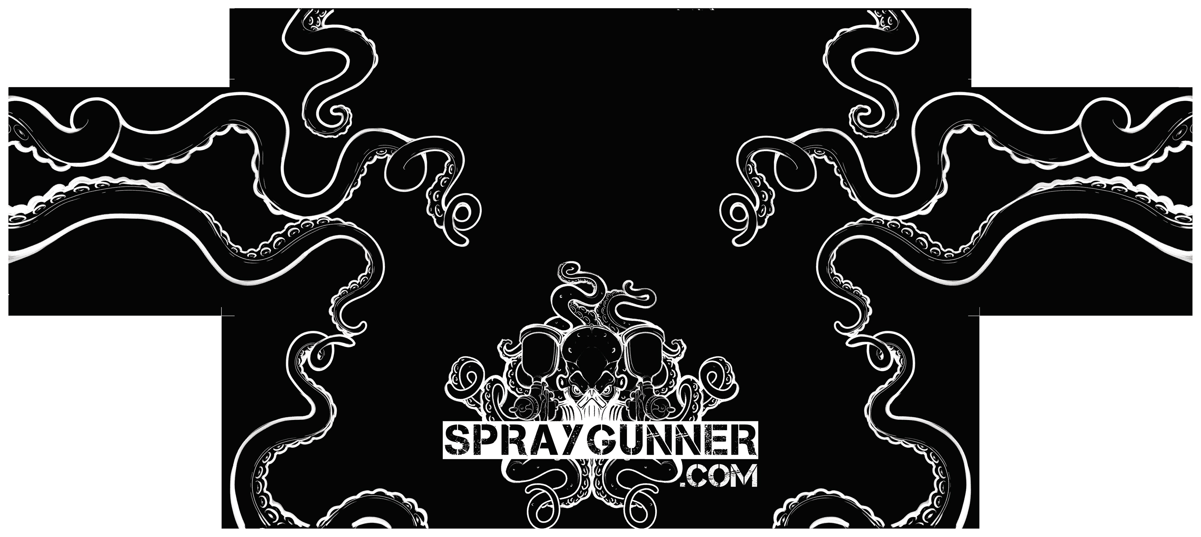 convention table cloth featuring detailed logo version