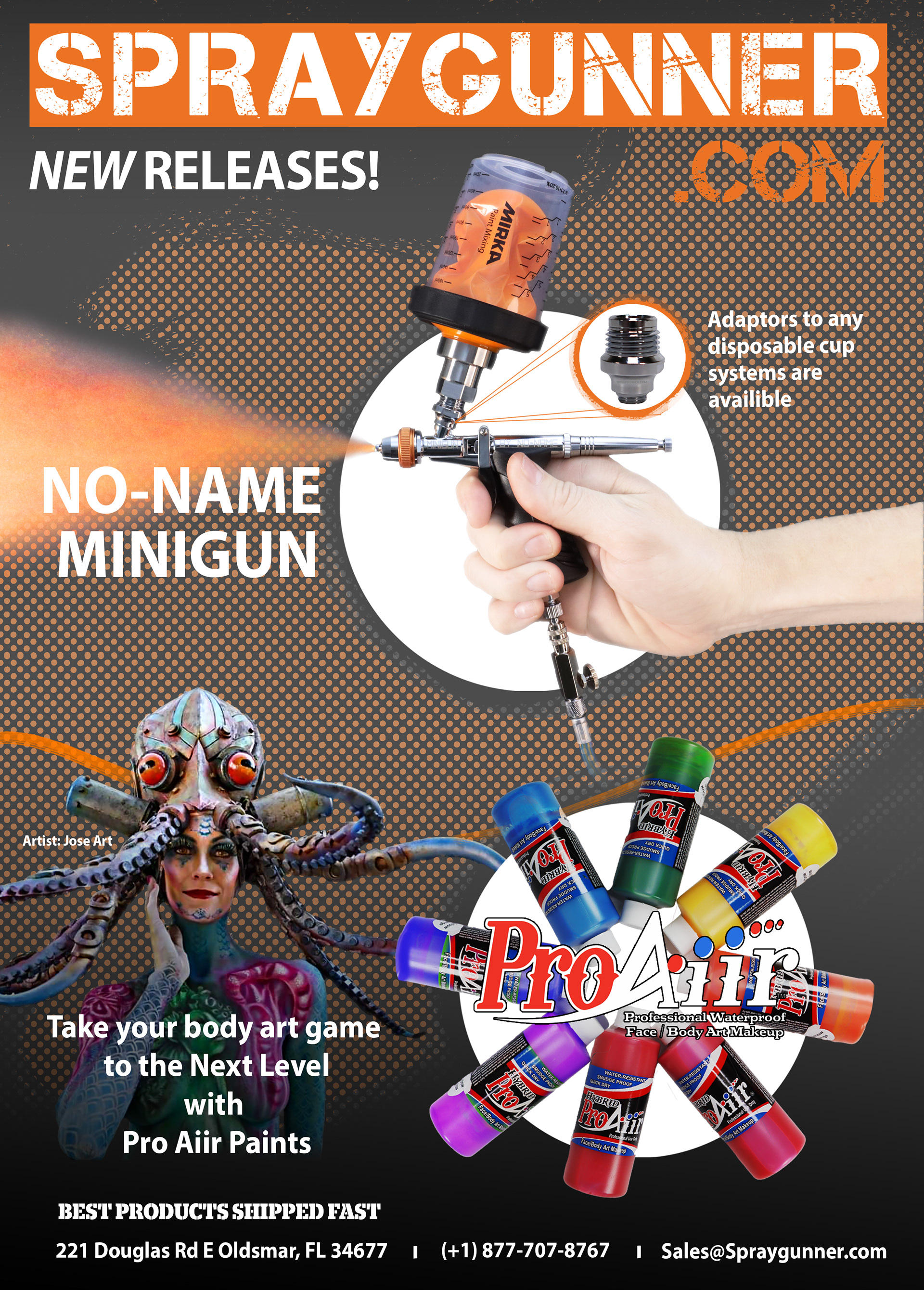 Magazine ad in Airbrush Step by Step Magazine