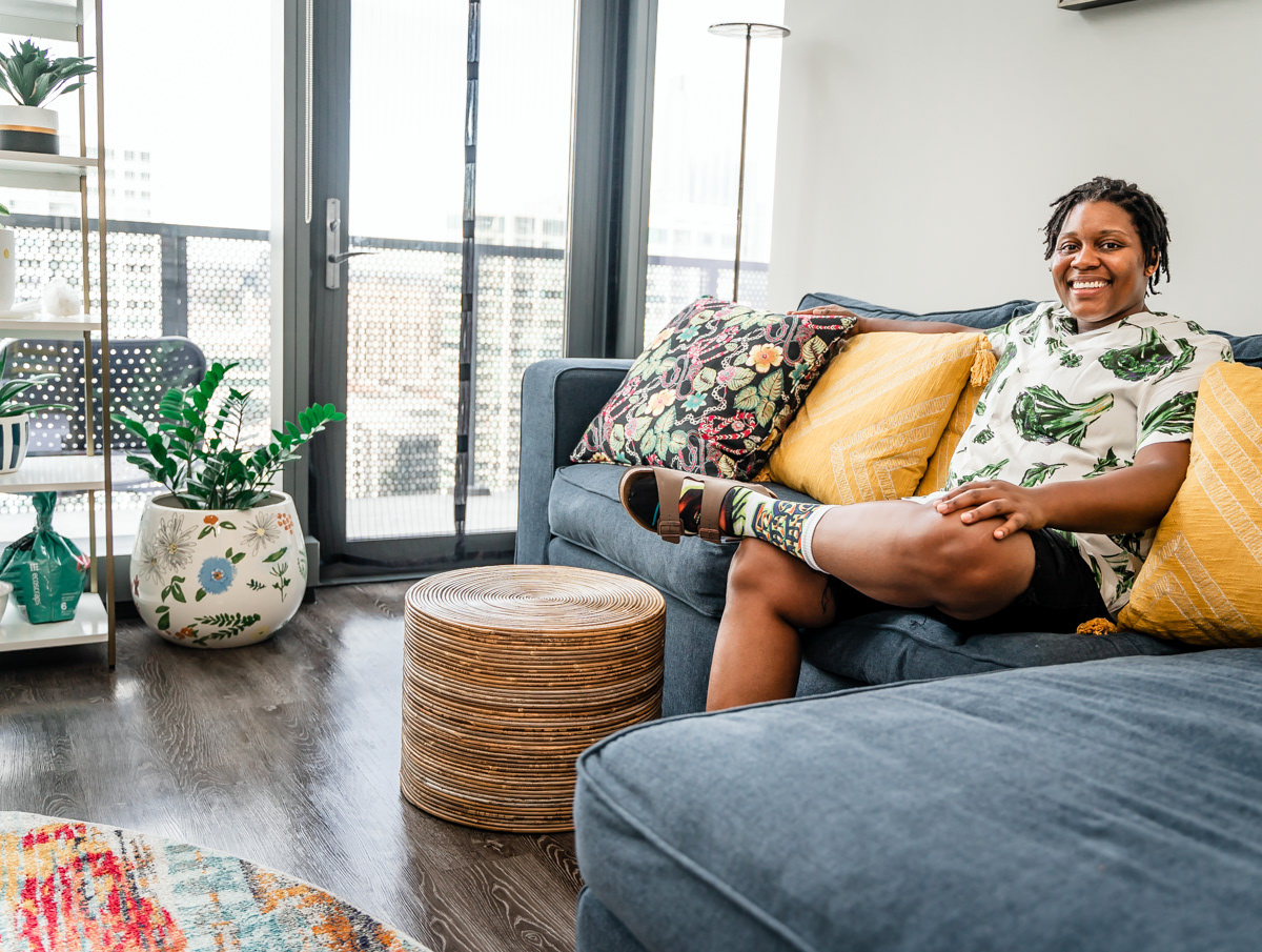 Editorial lifestyle photography Chicago interior