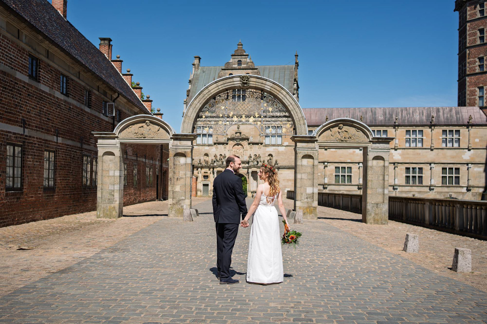 Frederiksborg slot - Hillerød bryllupsbilleder
