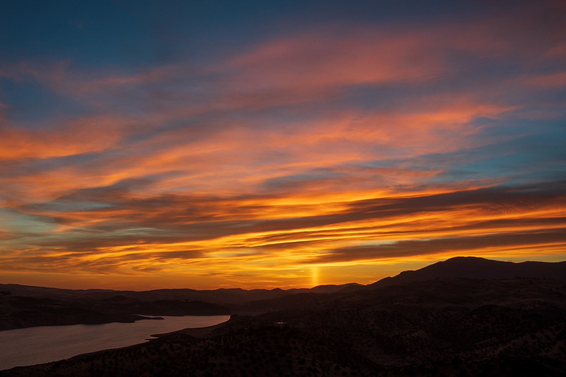 Sunset, Andalusia, Spain