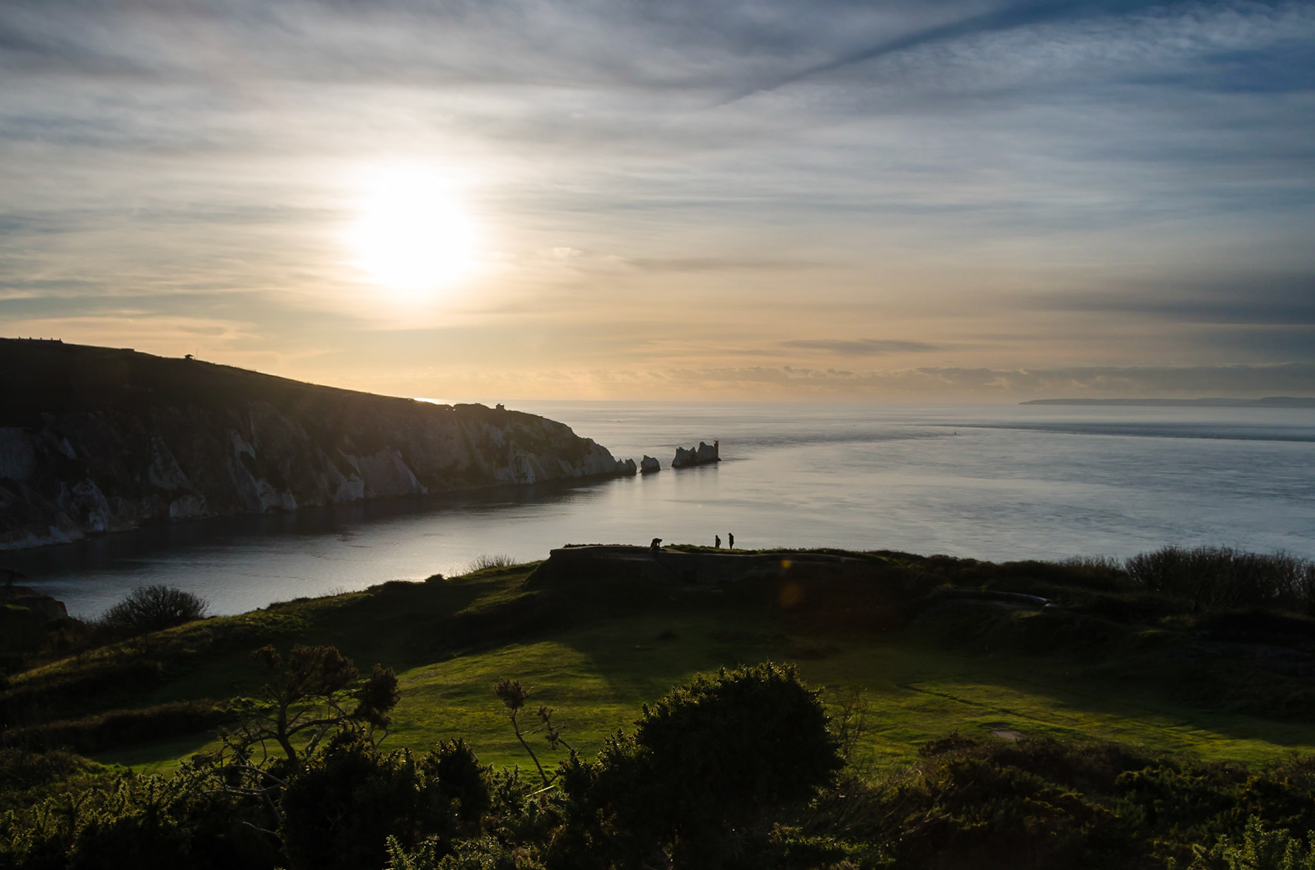 The Needles Headland, Isle of Wight, UK