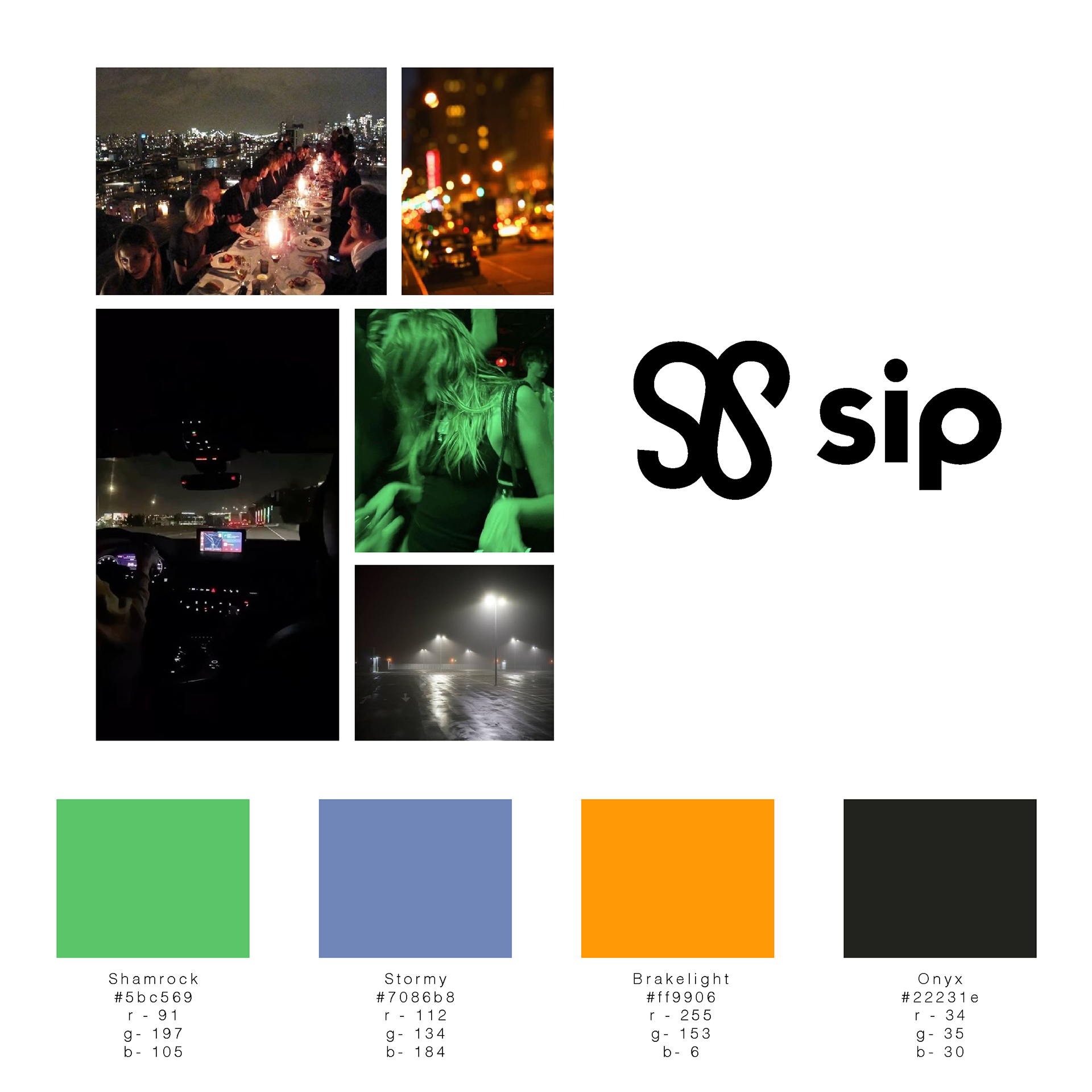 Draft of Potential Colors and Inspiration Images