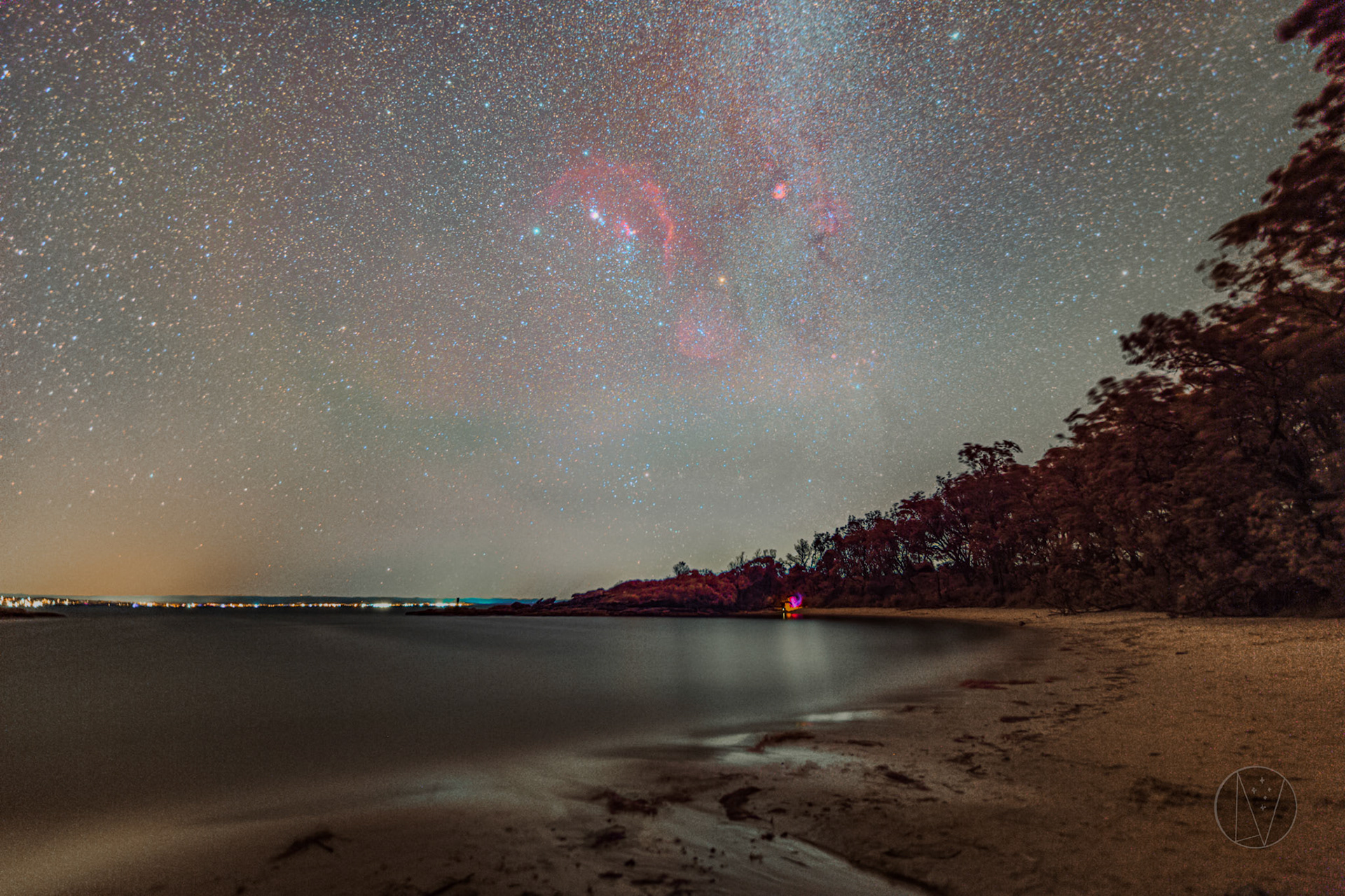Milky Way and Orion from Honeymoon Bay