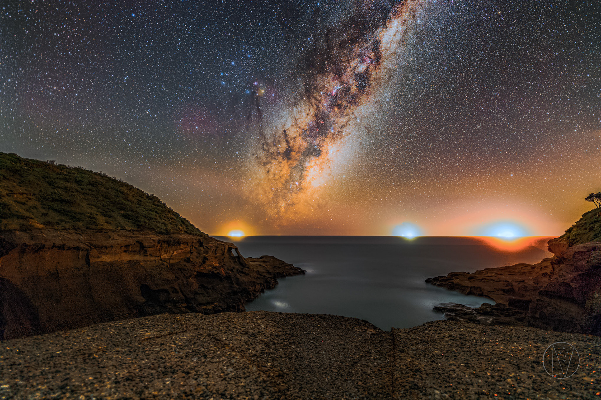 Milky Way from Snapper Point.