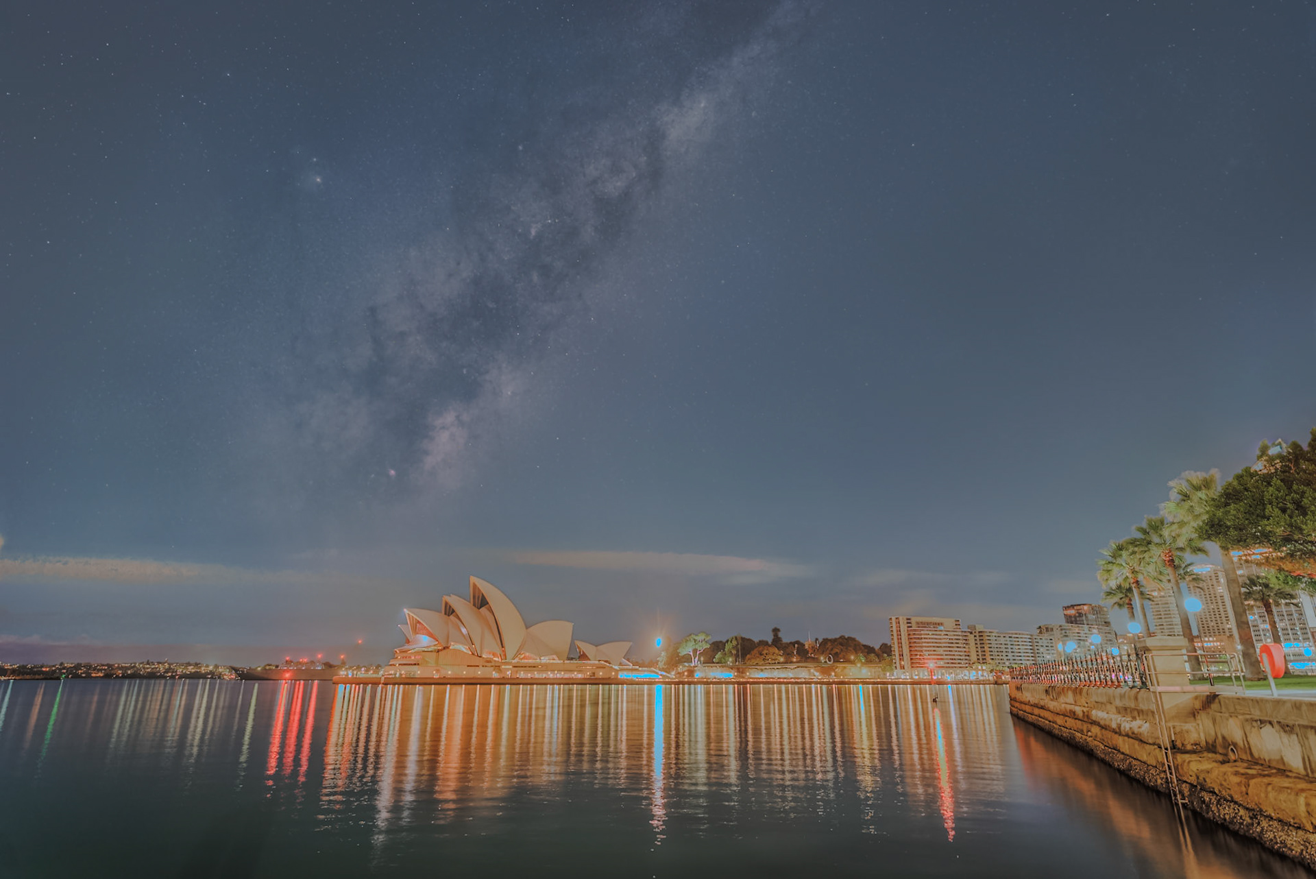 Milky Way over Syndey Opera House