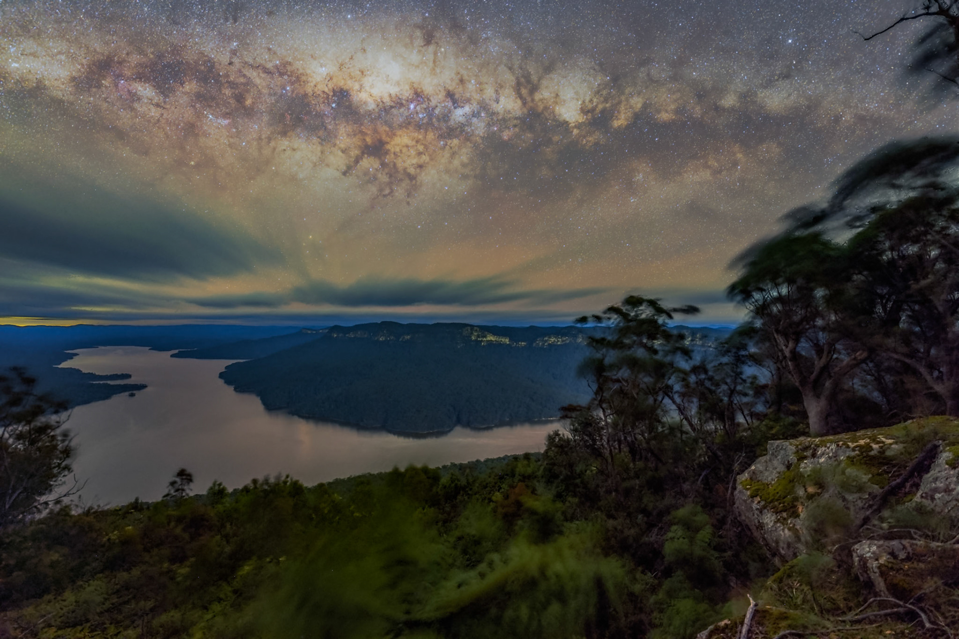 Milky Way from Burragorang Lookout