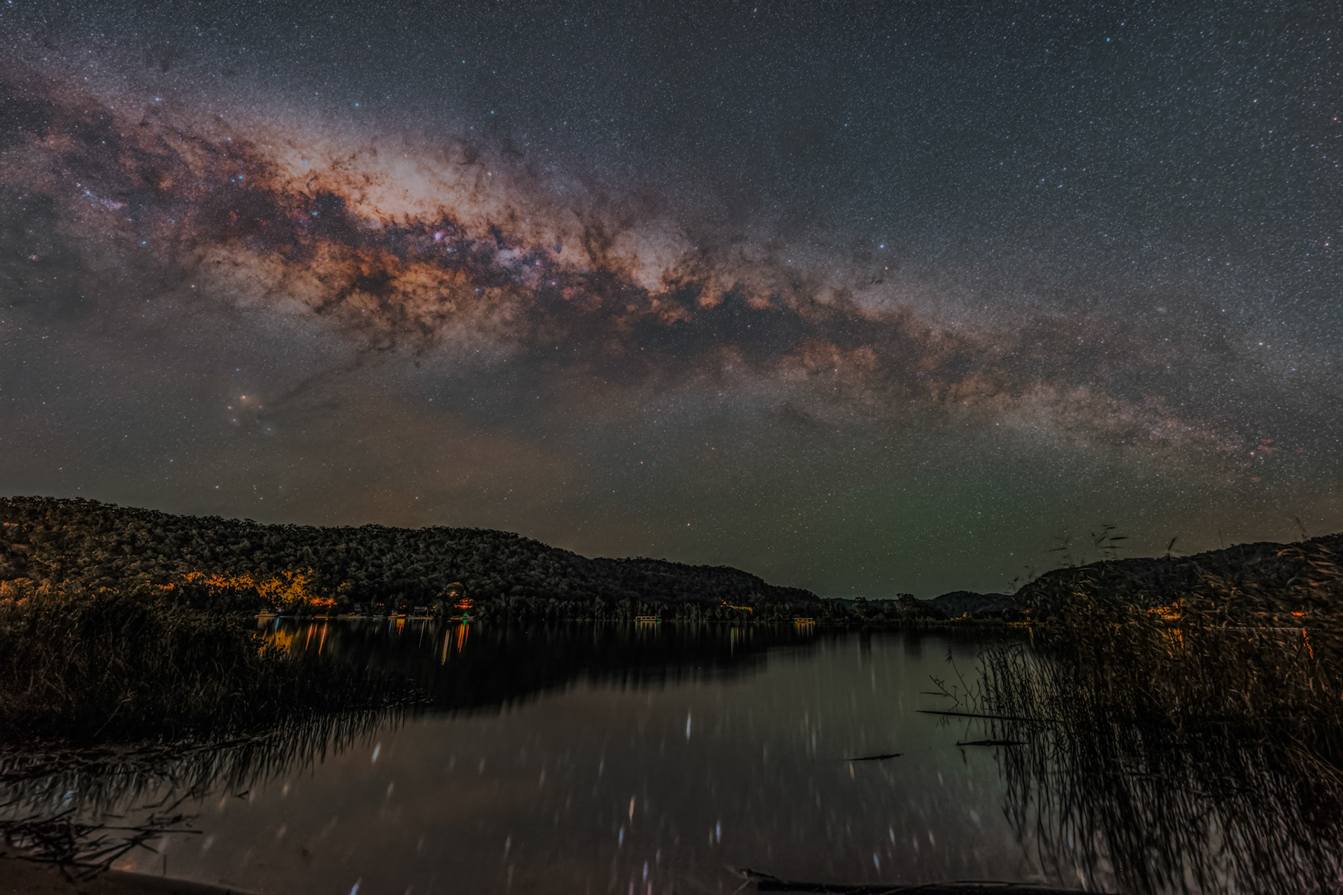 Milky Way over Wisemans Ferry