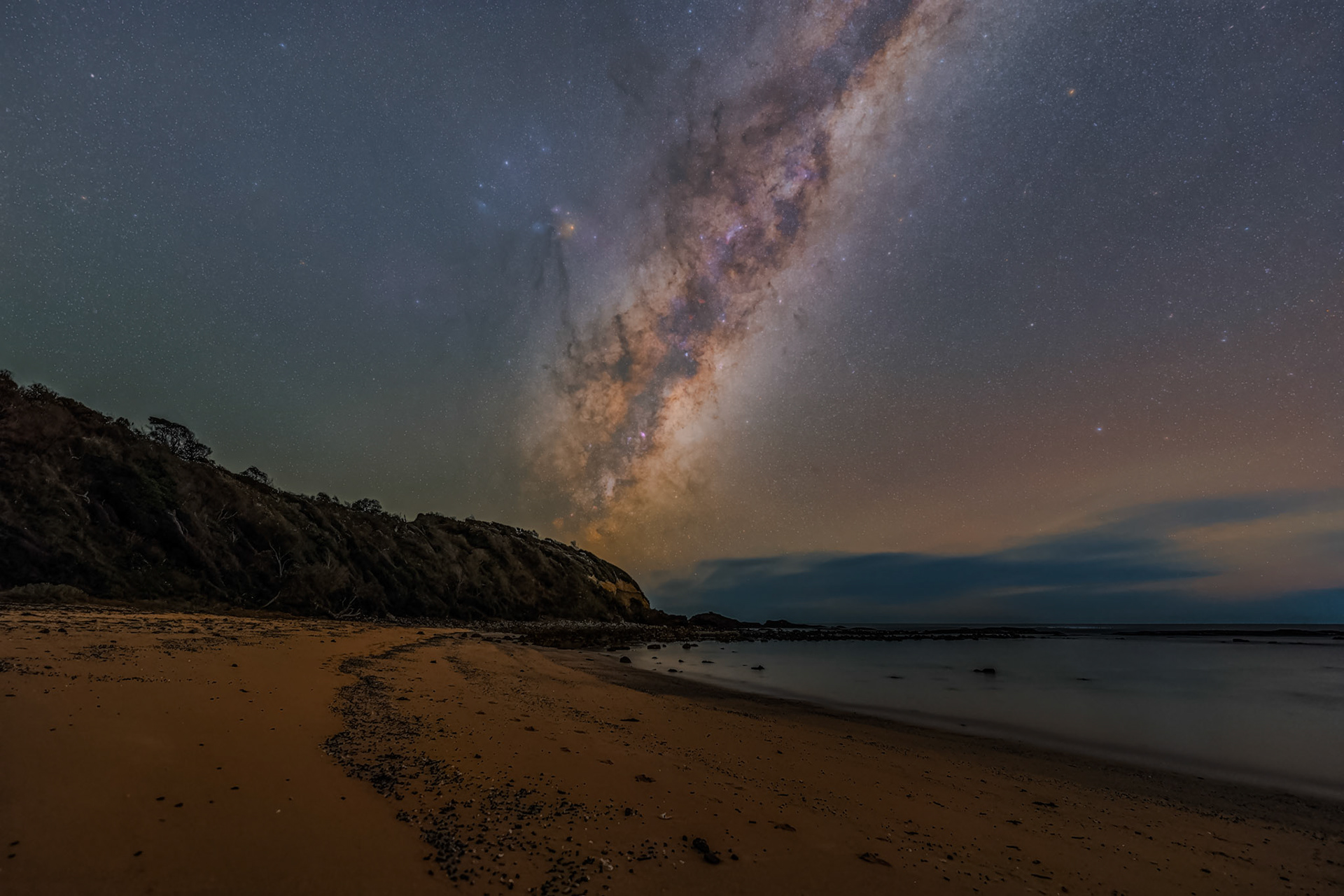 Milky Way over One Tree Beach