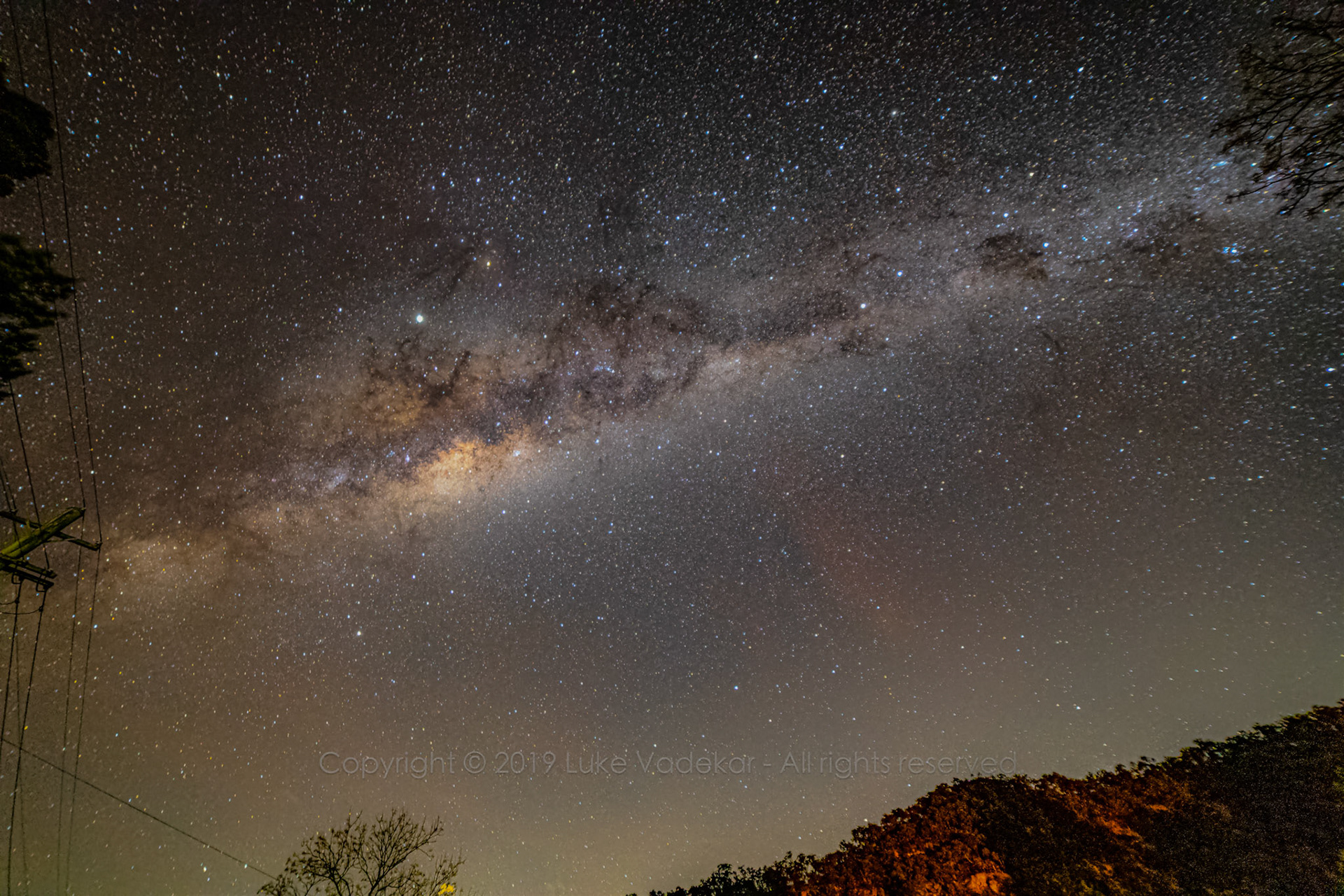 Milky Way over St Albans