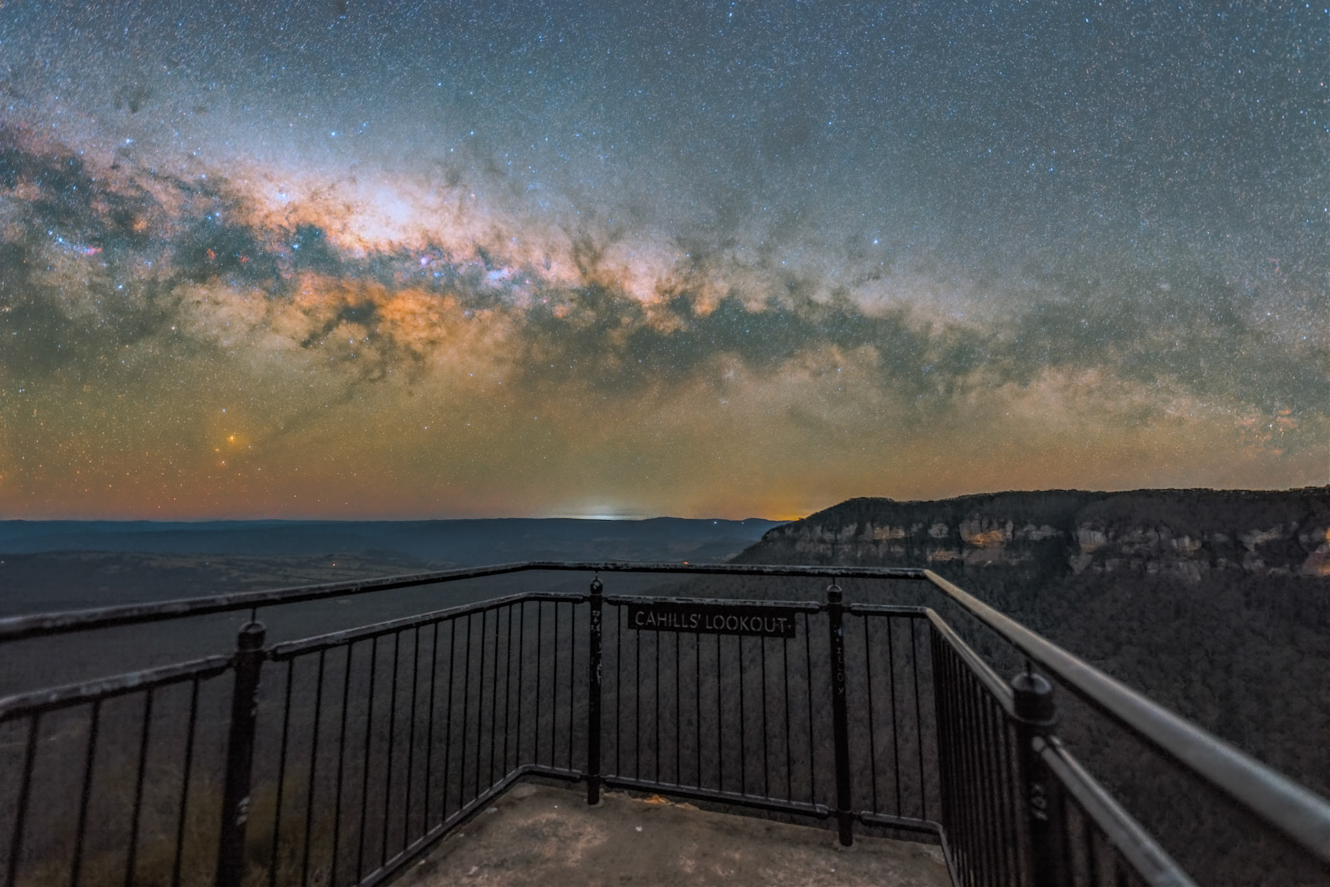 Milky Way from Cahills Lookout