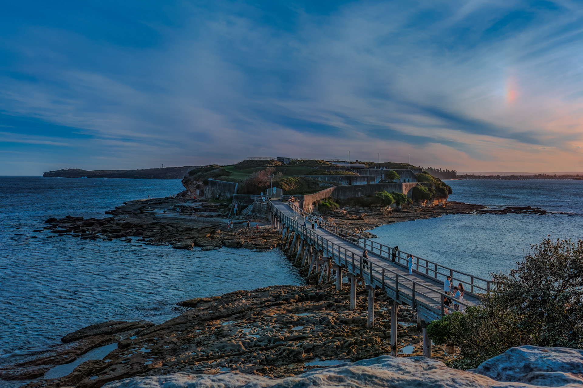 Golden Hour at Bare Island