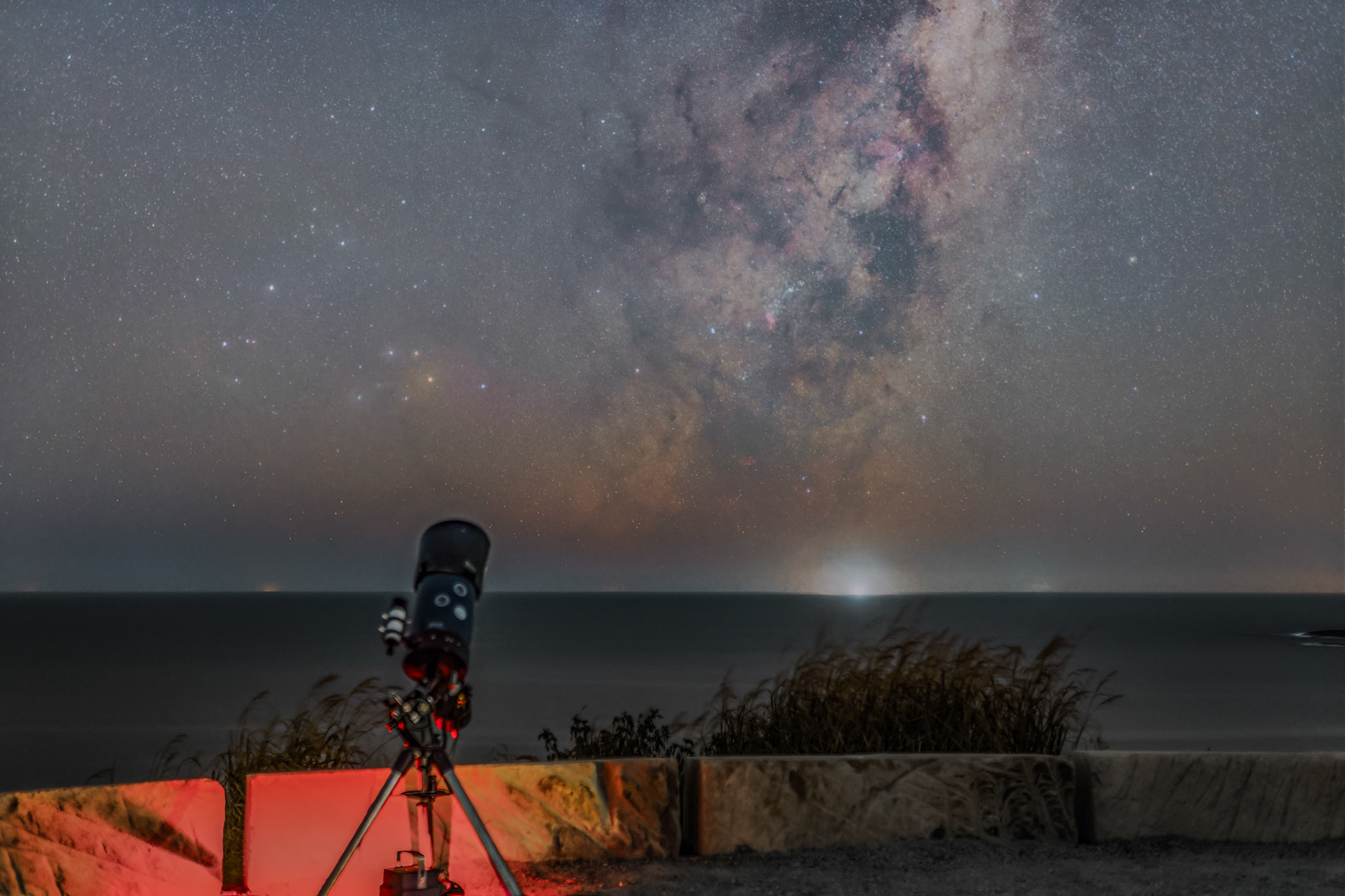 Milky Way rising from Catho Lookout