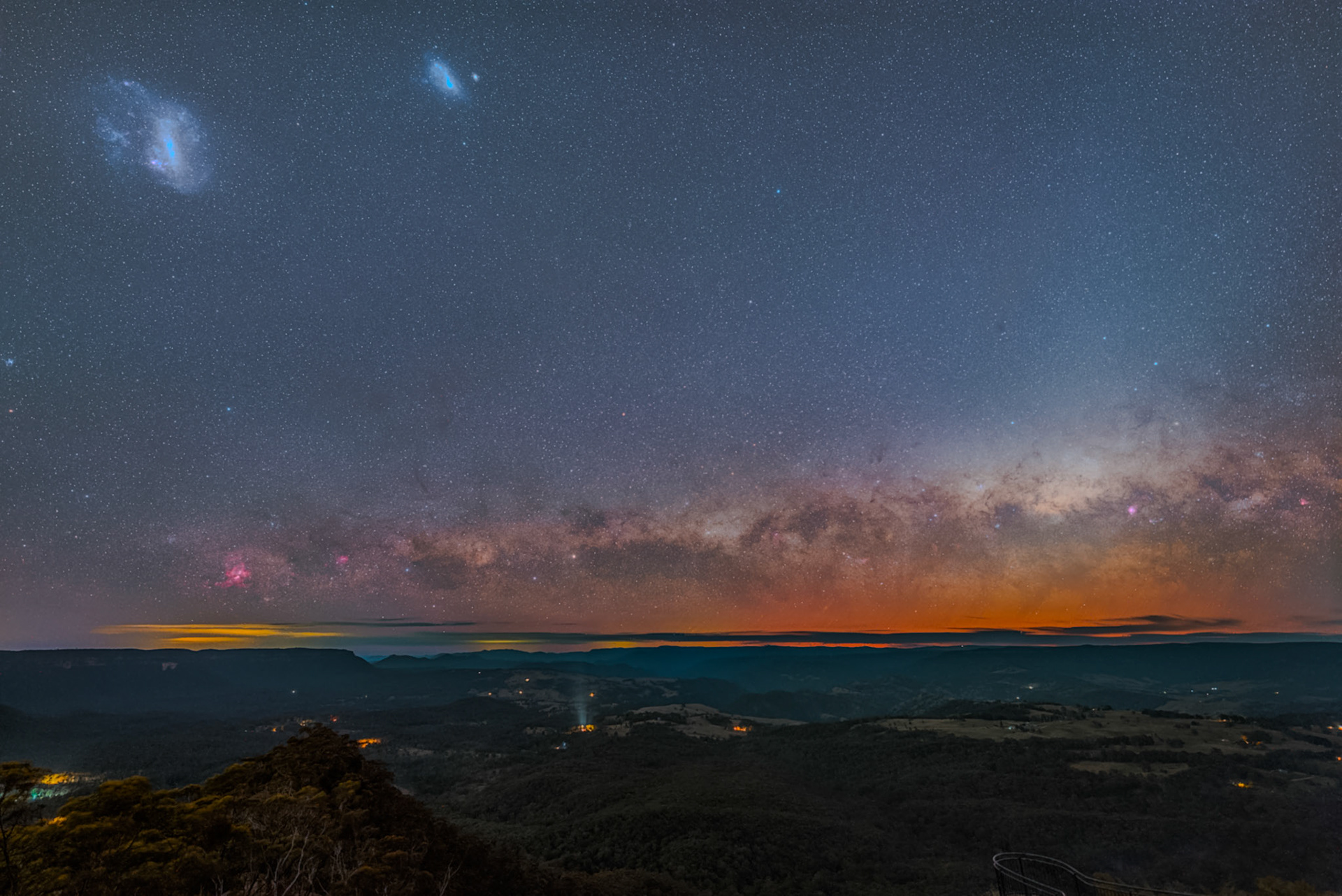 Milky Way from Blackheath Lookout