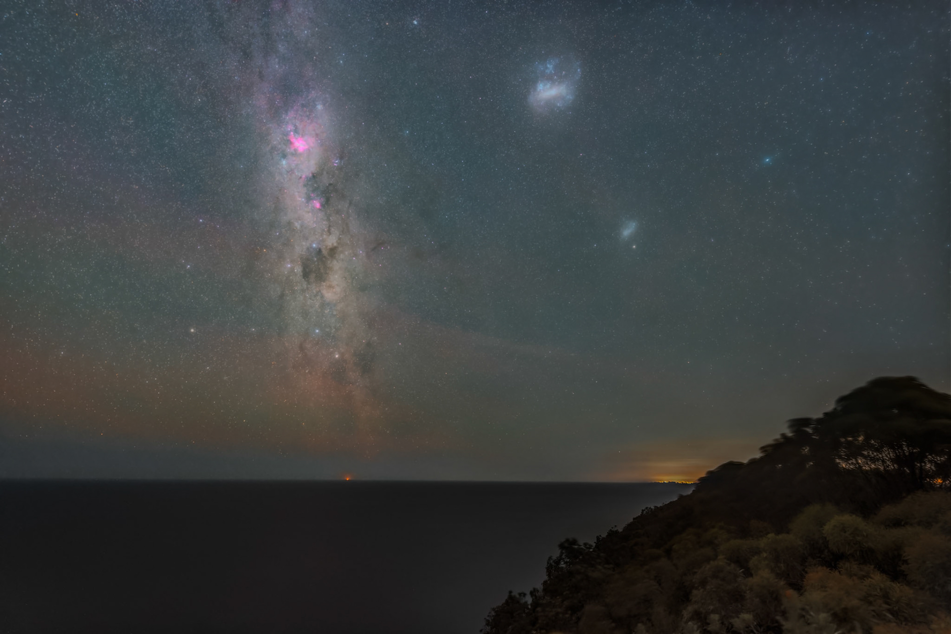Milky Way from Captain Cook Lookout