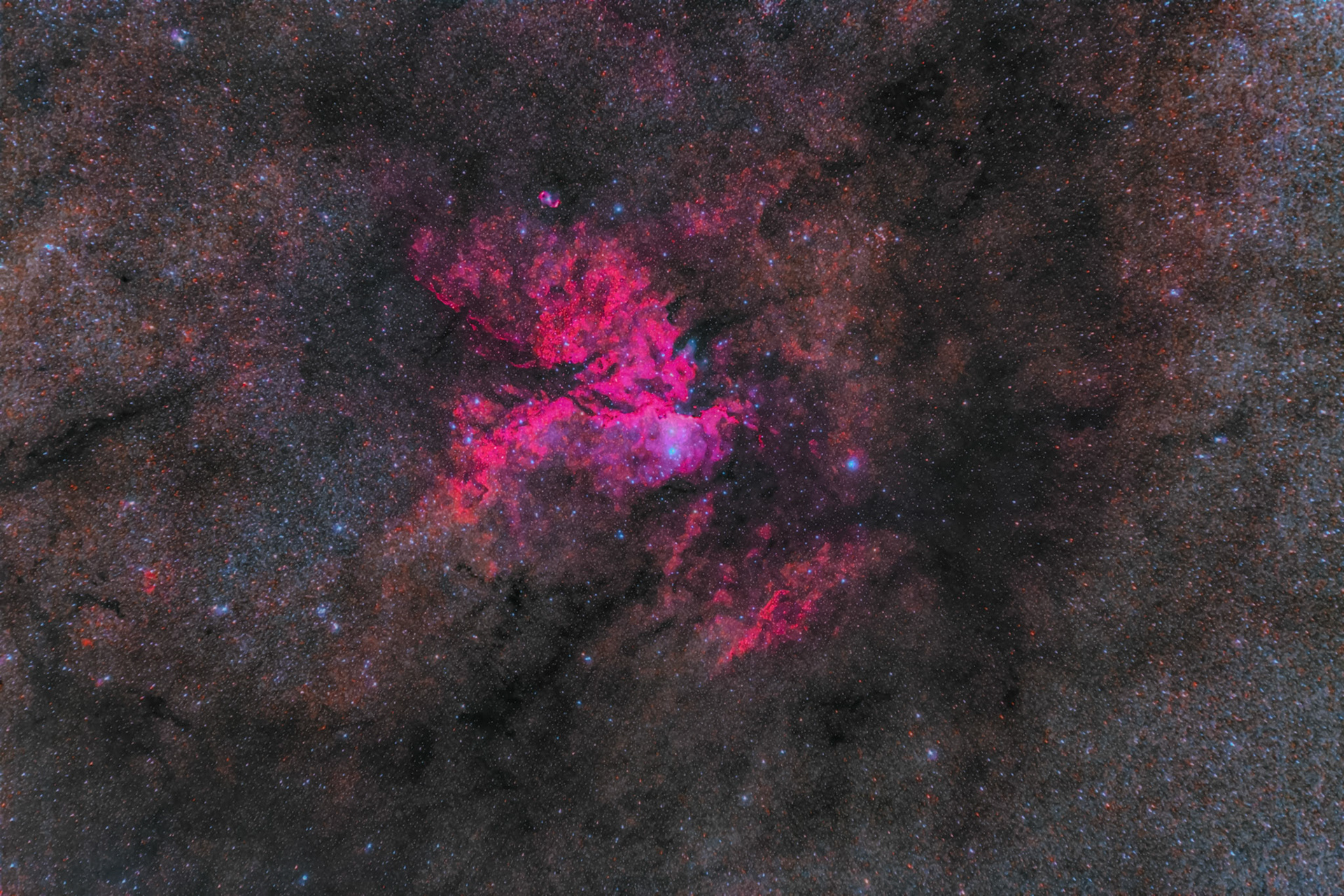 Fighting Dragons Nebula from Pejar