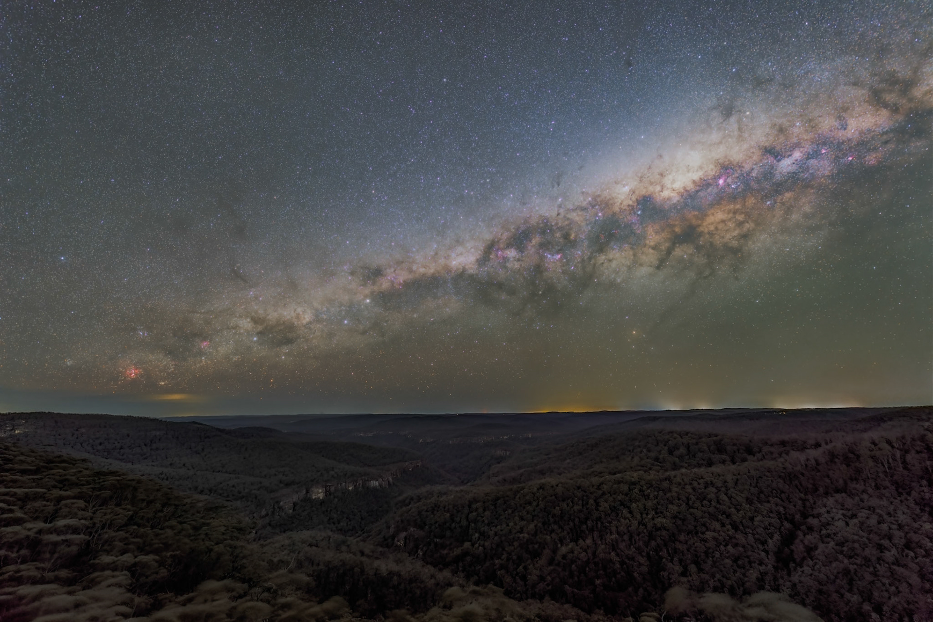 Milky Way from Echo Point Lookout