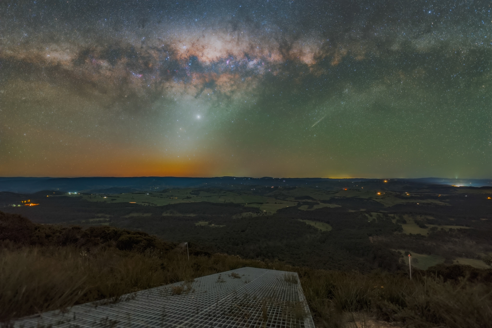 Milky Way from Blackheath Lookout
