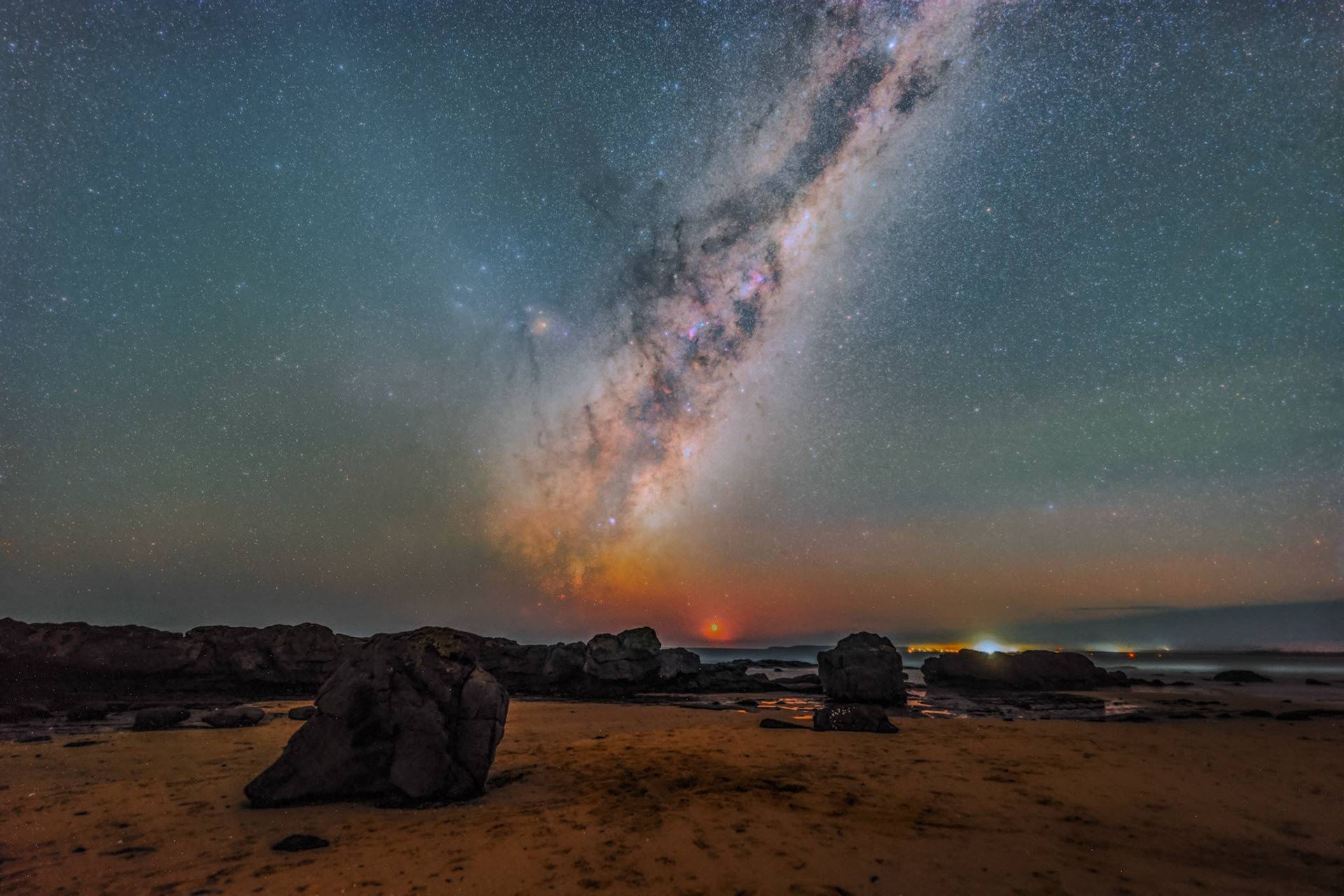 Milky Way over Kingorne Point