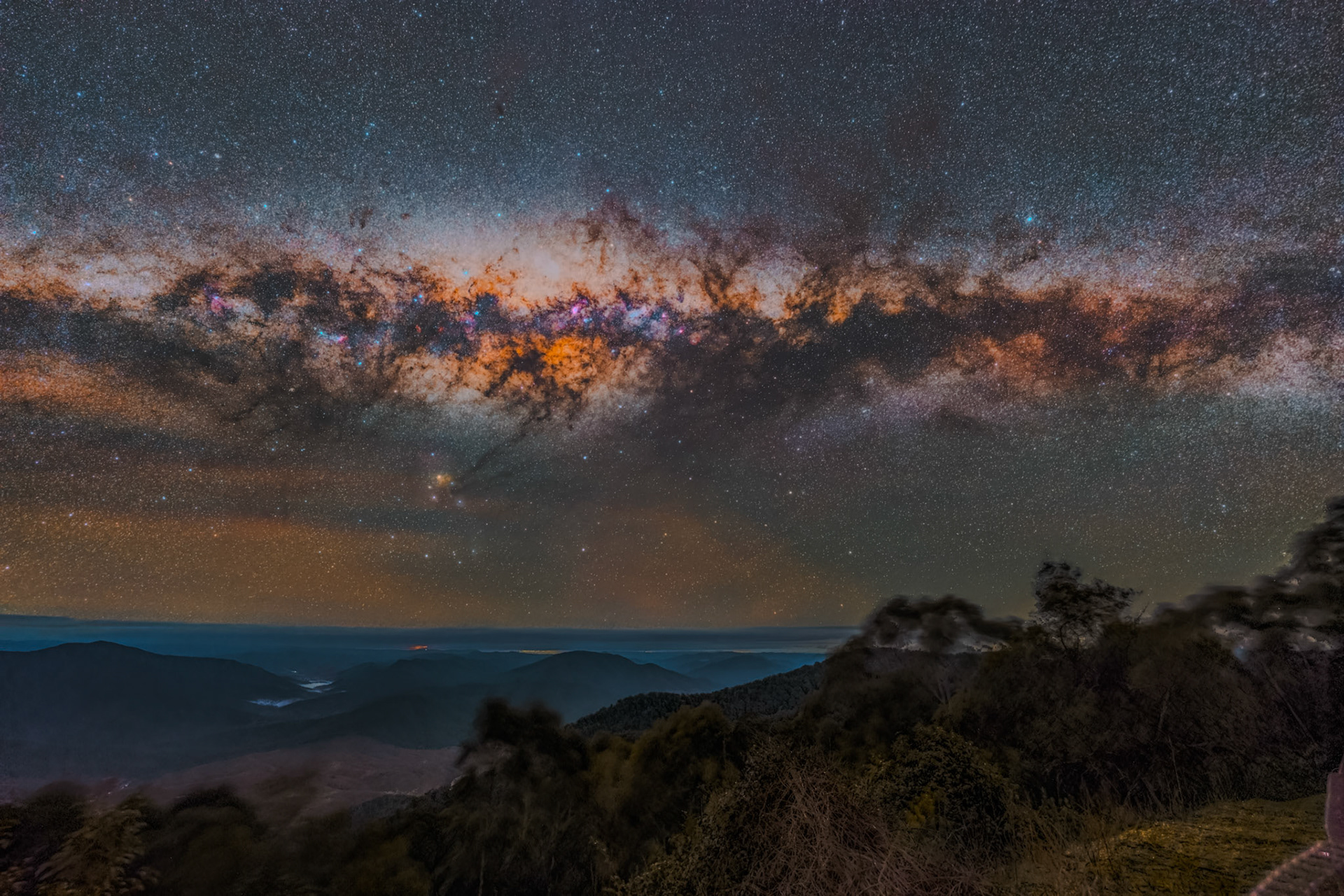 Milky Way from Pioneer Lookout