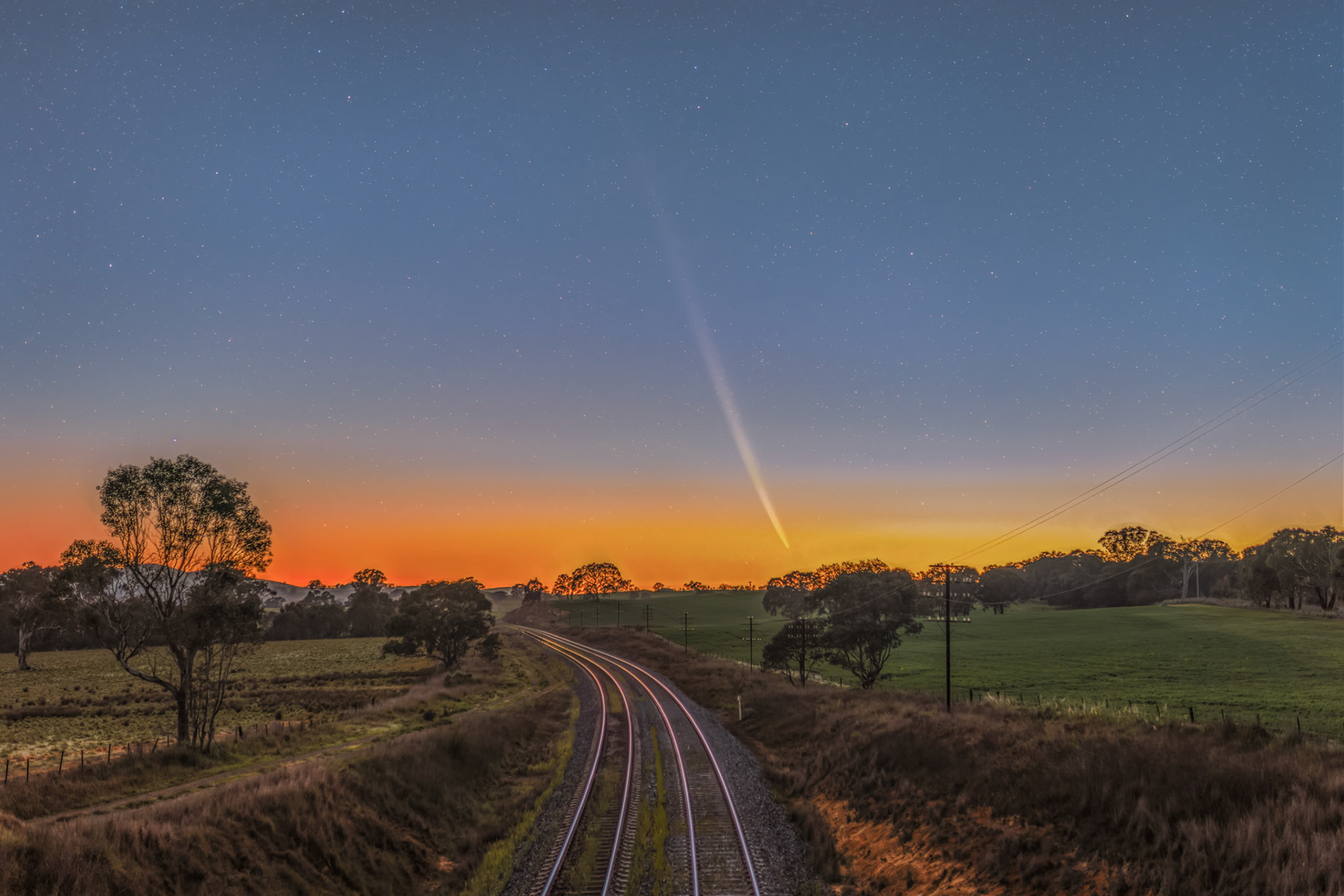 Comet Tsuchinshan Atlas from Binalong