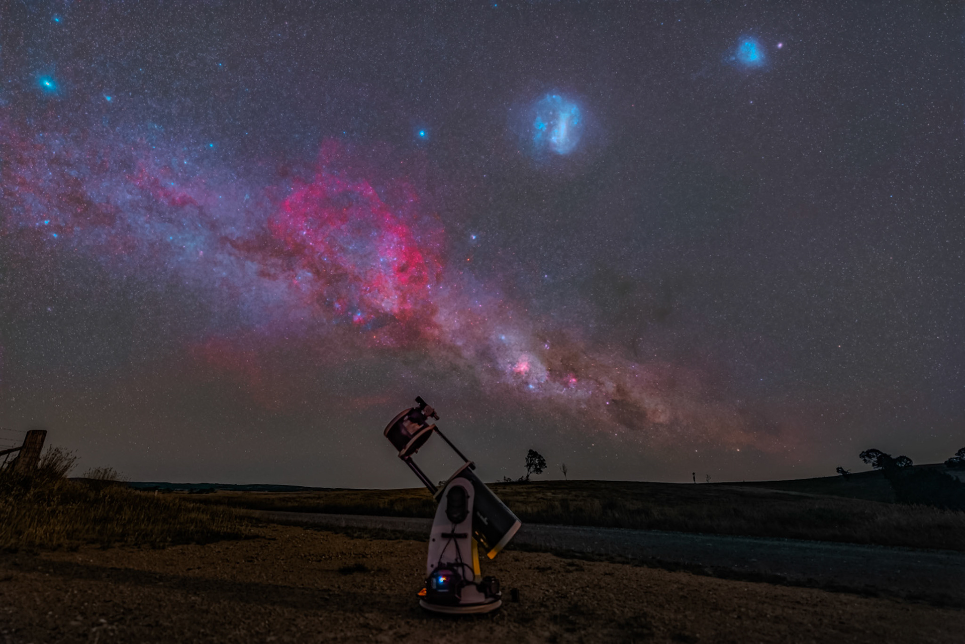 Summer Milky Way over Binda