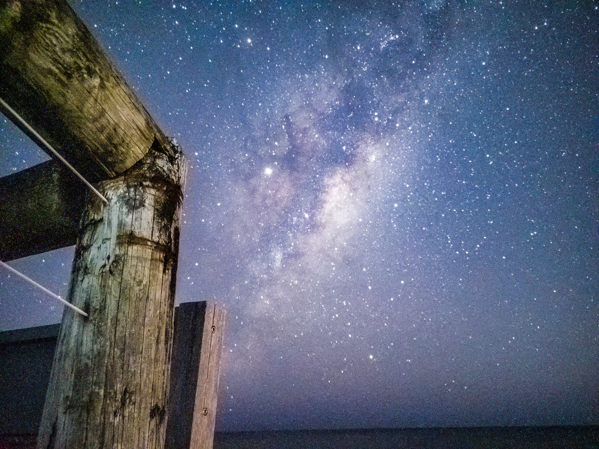 Milky Way over Palm Beach