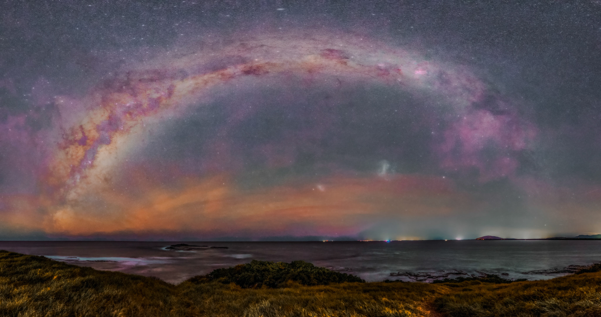 Milky Way Panorama from Gerroa Headland